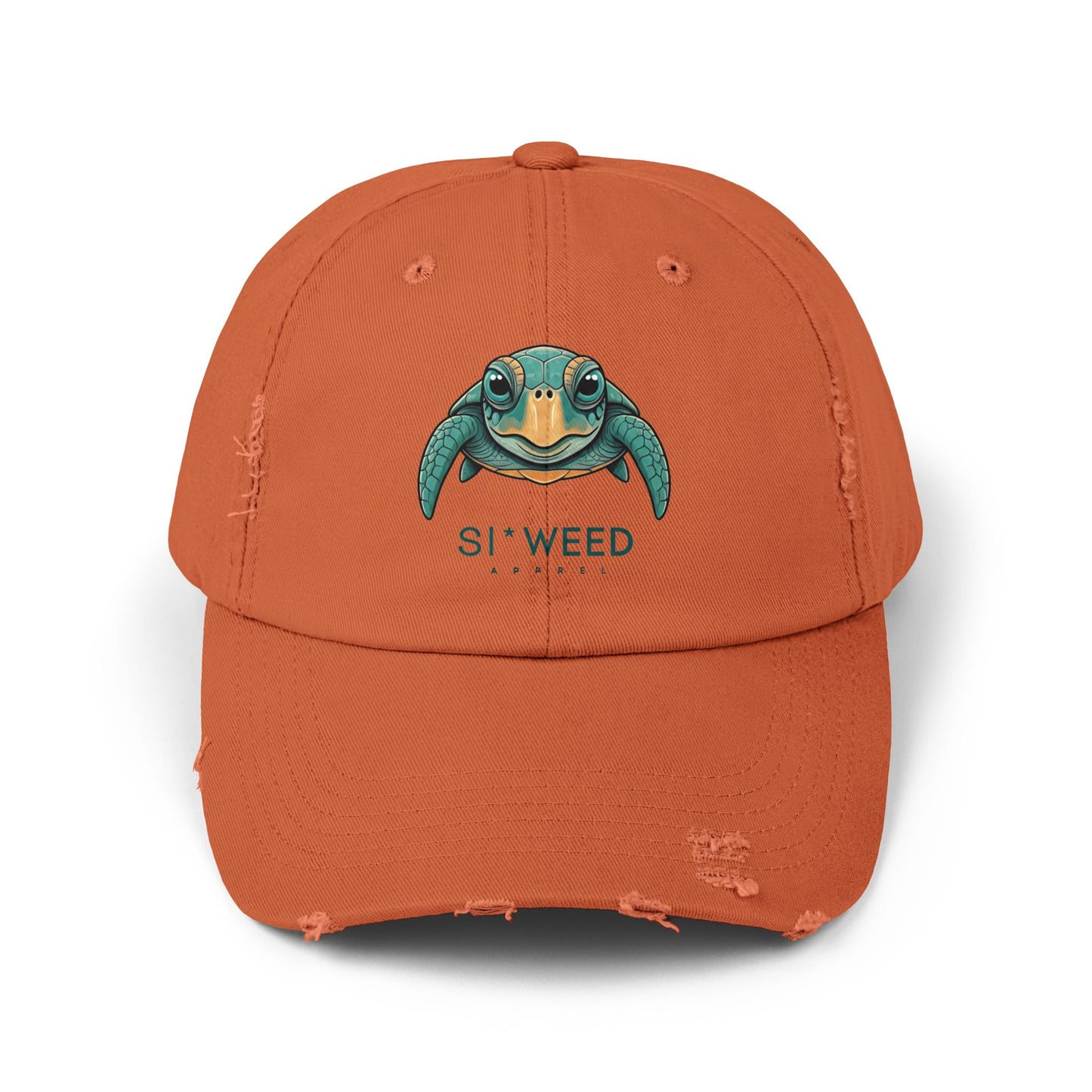 Si Weed Apparel Unisex Distressed Cap