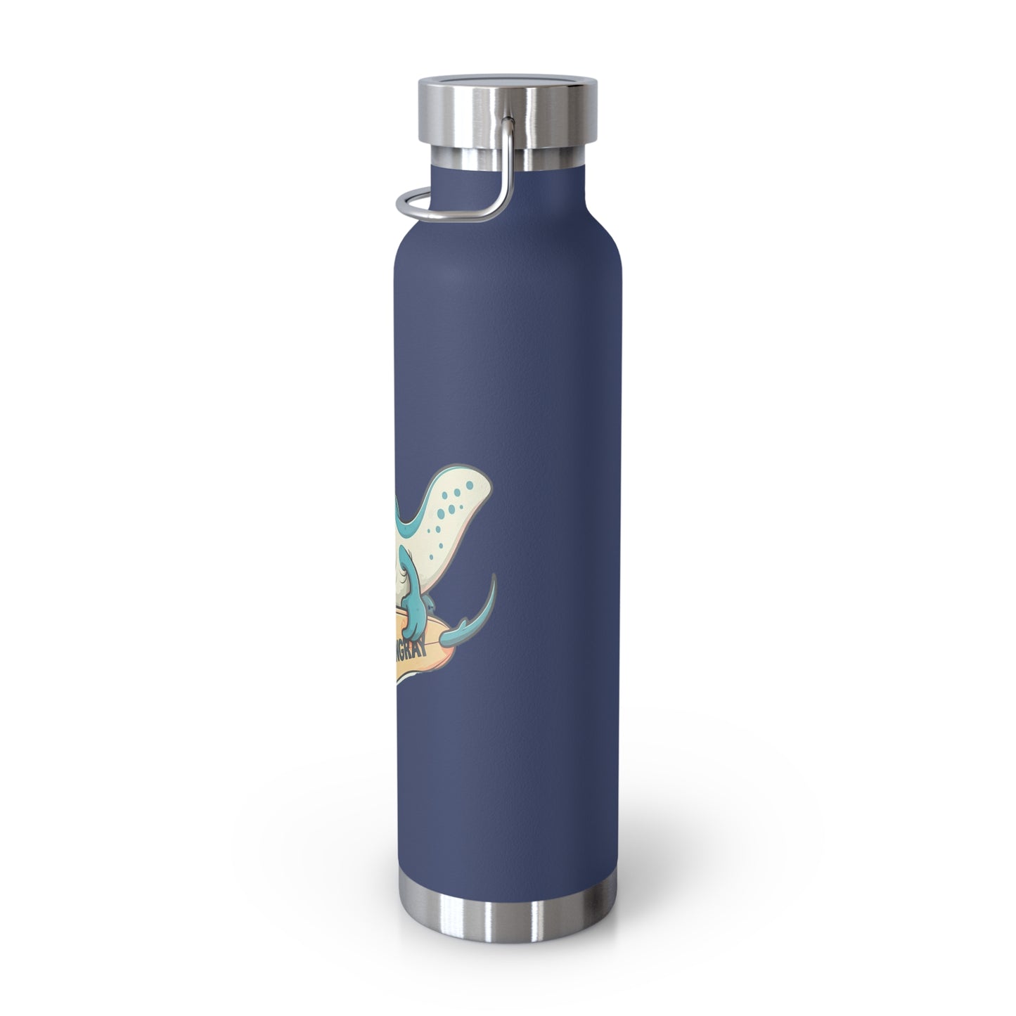 Stoned Stingray Copper Vacuum Insulated Bottle, 22oz