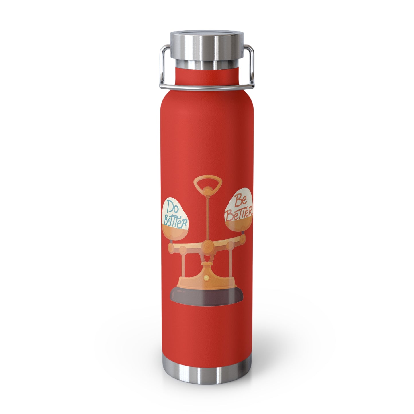 Do Better, Be Better Copper Vacuum Insulated Bottle, 22oz