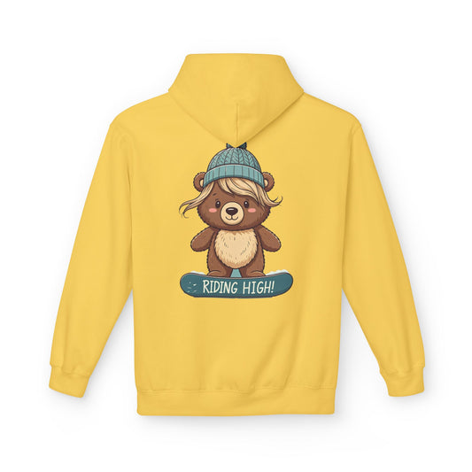 Riding High Lilly Bear Edition Unisex Midweight Softstyle Fleece Hoodie