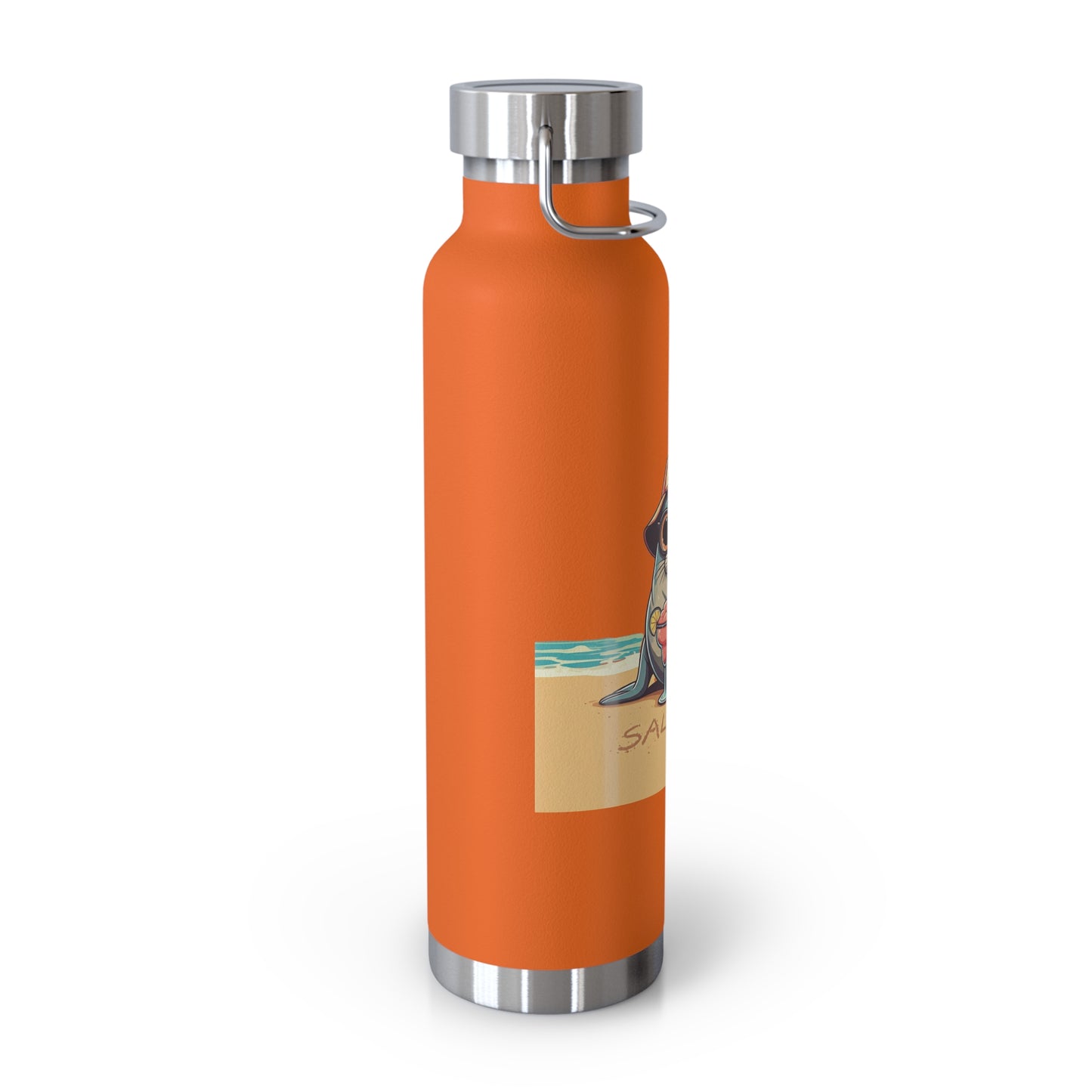 Salt Life Copper Vacuum Insulated Bottle, 22oz