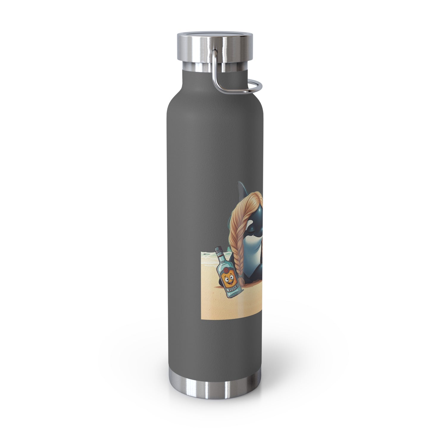 Vibin' Copper Vacuum Insulated Bottle, 22oz