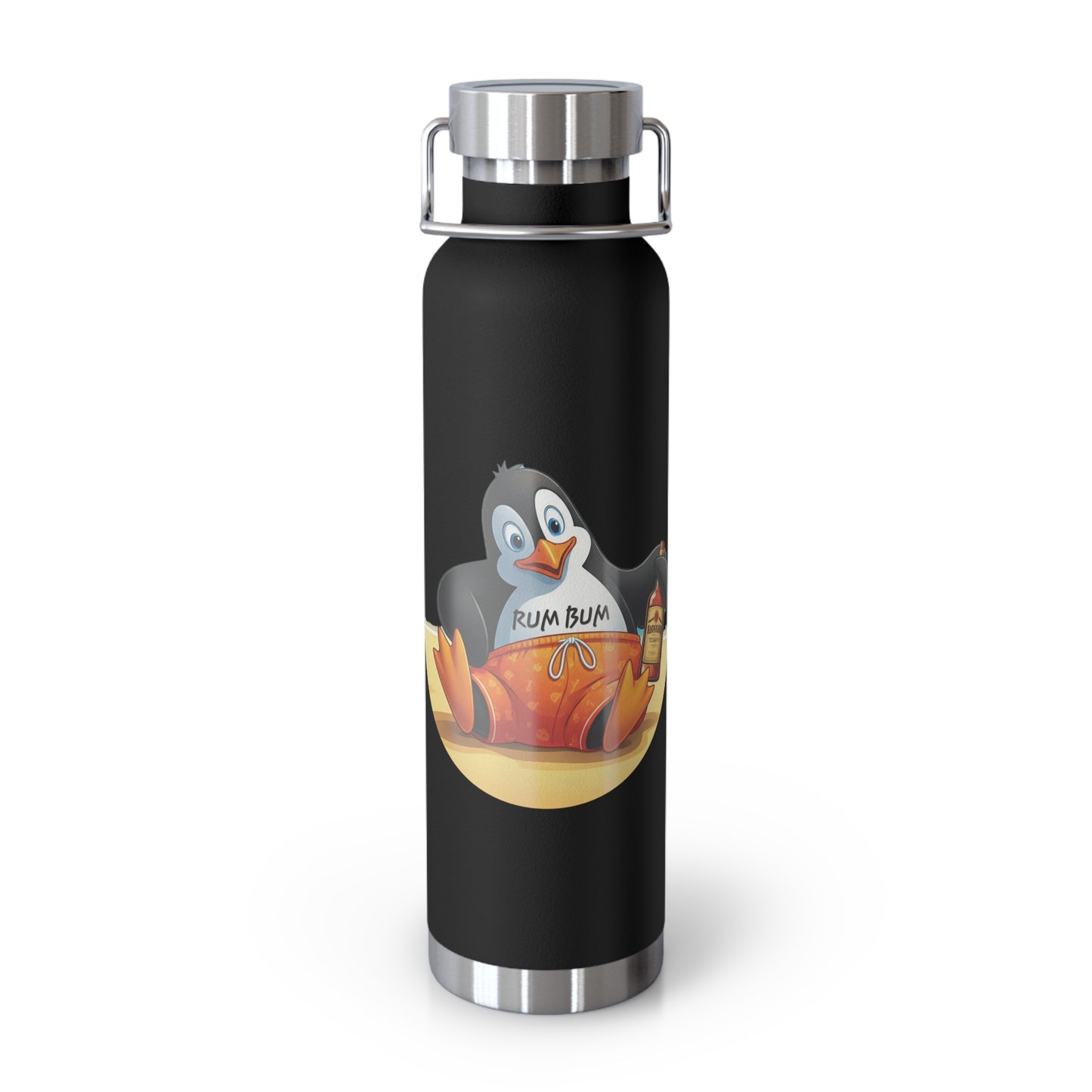Rum Bum Copper Vacuum Insulated Bottle, 22oz