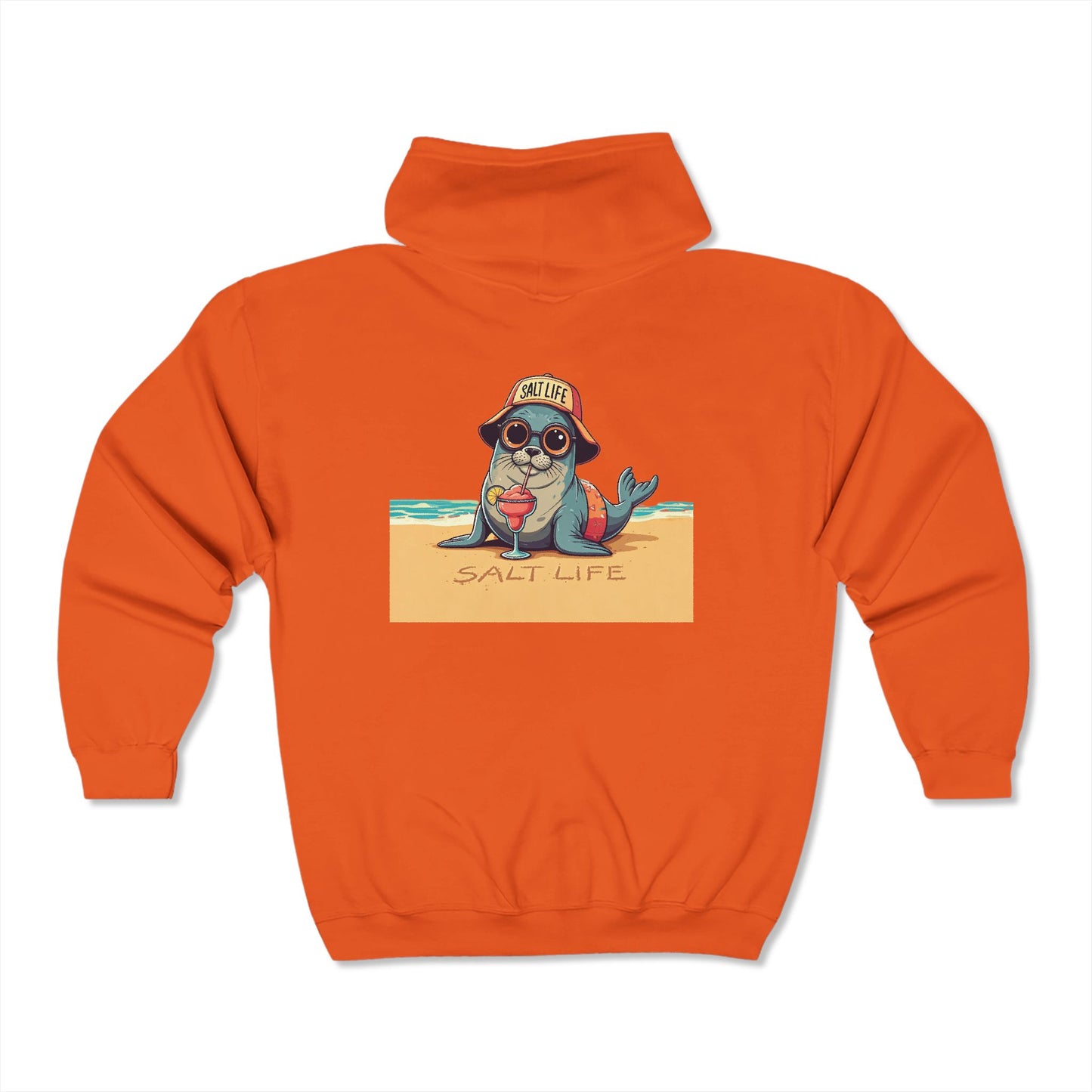 Salt Life Unisex Heavy Blend™ Full Zip Hooded Sweatshirt