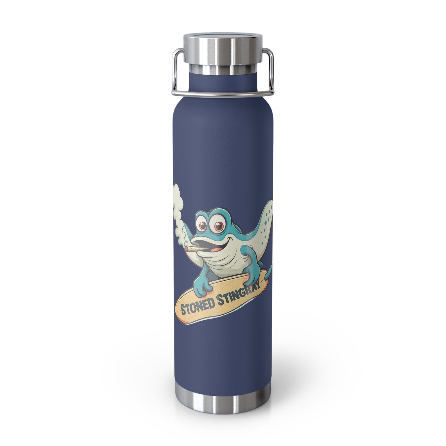 Stoned Stingray Copper Vacuum Insulated Bottle, 22oz