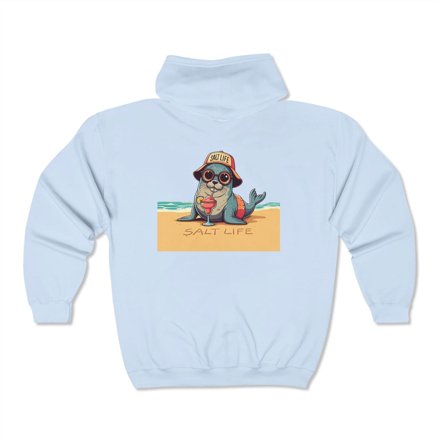 Salt Life Unisex Heavy Blend™ Full Zip Hooded Sweatshirt