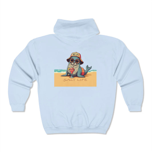 Salt Life Unisex Heavy Blend™ Full Zip Hooded Sweatshirt