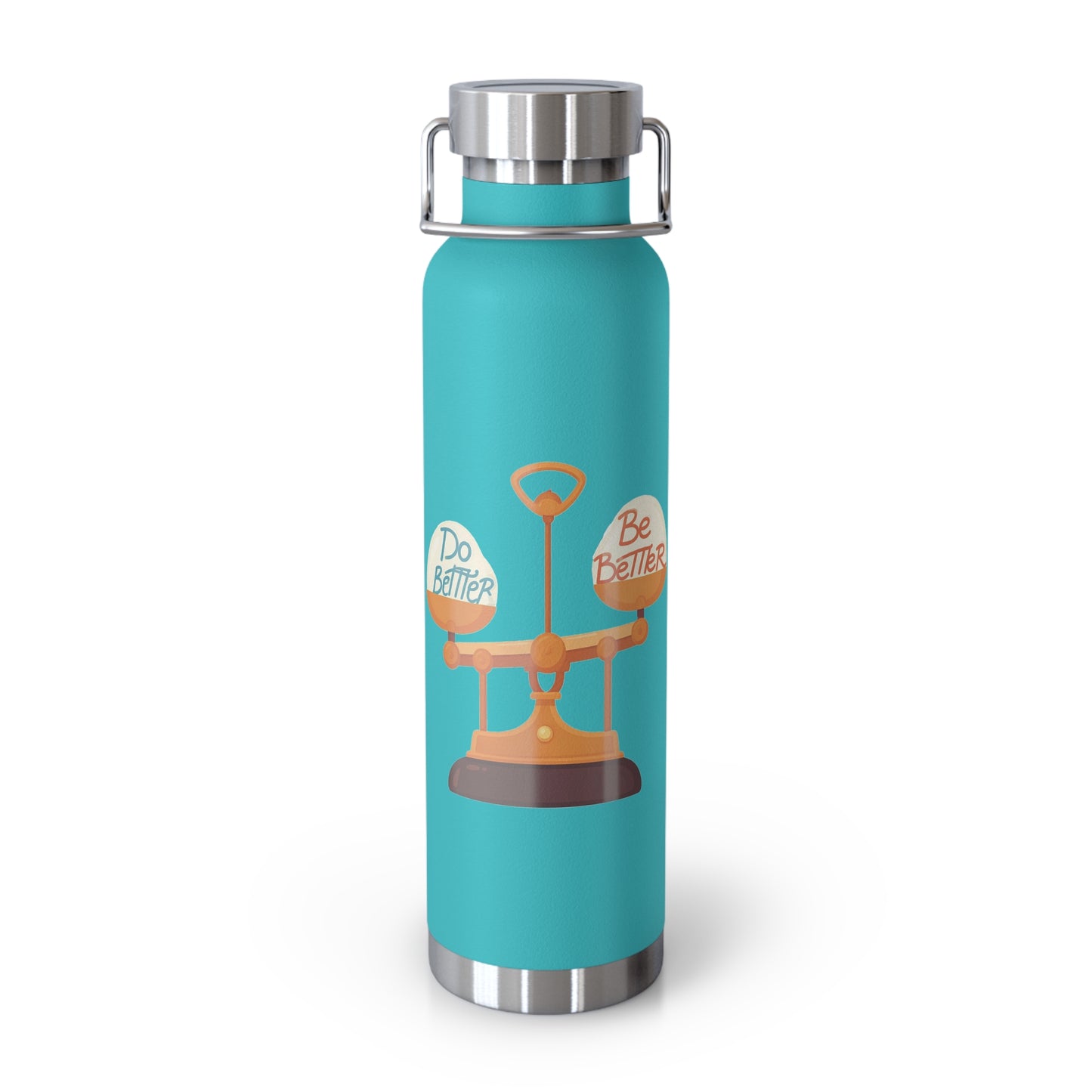 Do Better, Be Better Copper Vacuum Insulated Bottle, 22oz