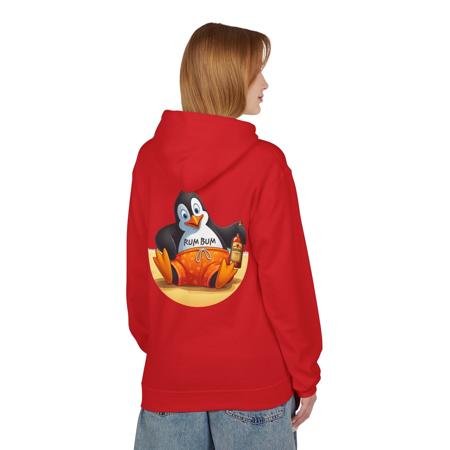 Rum Bum Unisex Midweight Softstyle Fleece Hoodie