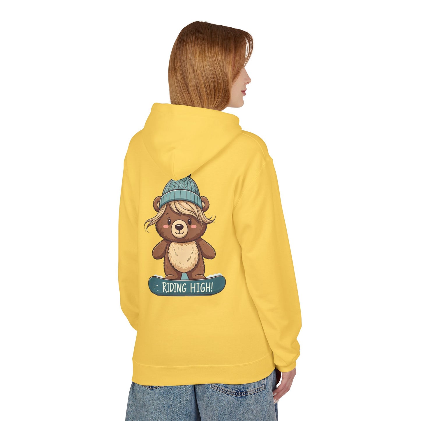 Riding High Lilly Bear Edition Unisex Midweight Softstyle Fleece Hoodie