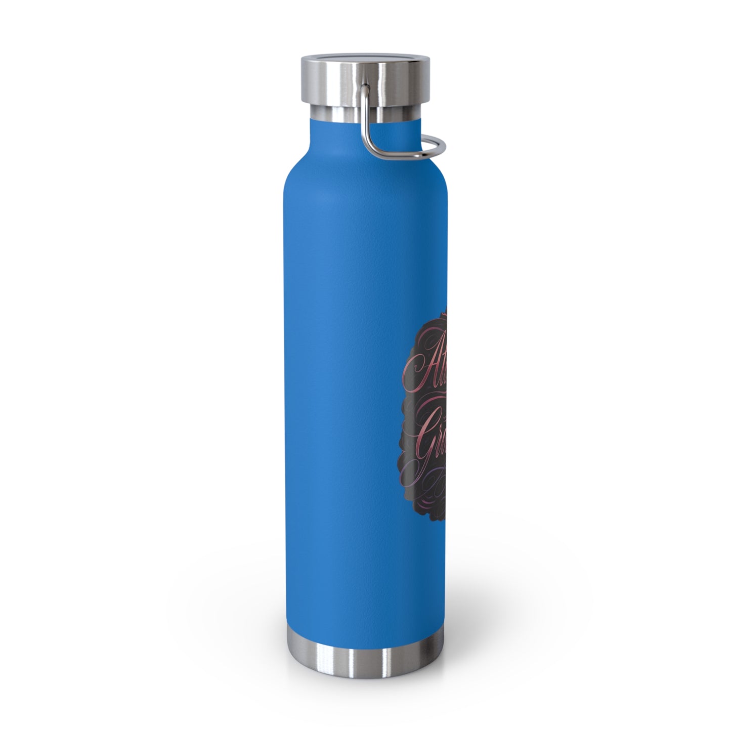 Attitude of Gratitude Copper Vacuum Insulated Bottle, 22oz