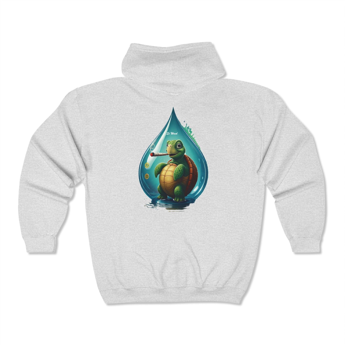 Si Weed Unisex Heavy Blend™ Full Zip Hooded Sweatshirt