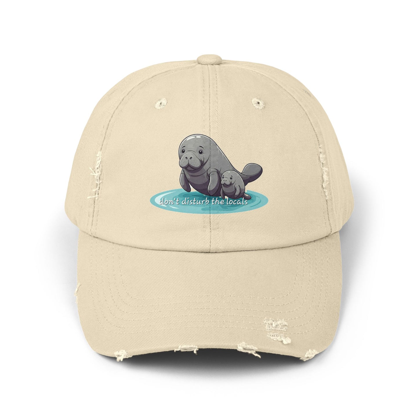 Locals Unisex Distressed Cap