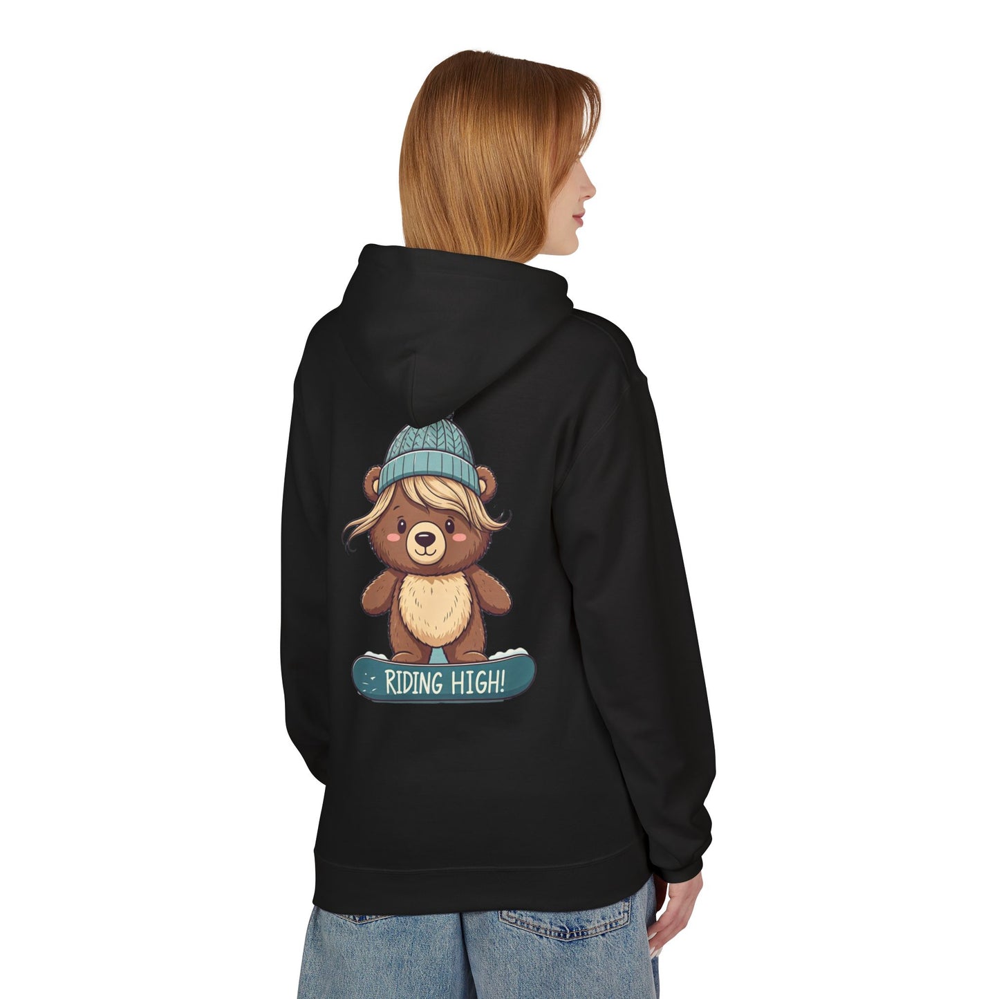 Riding High Lilly Bear Edition Unisex Midweight Softstyle Fleece Hoodie