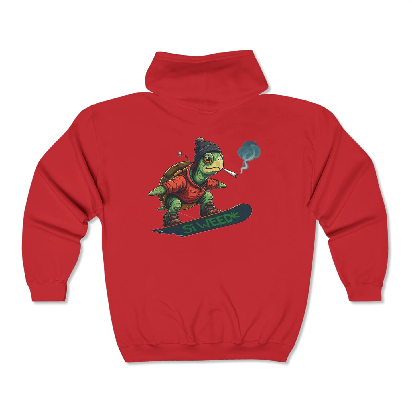 Si Weed Winter Edition Unisex Heavy Blend™ Full Zip Hooded Sweatshirt