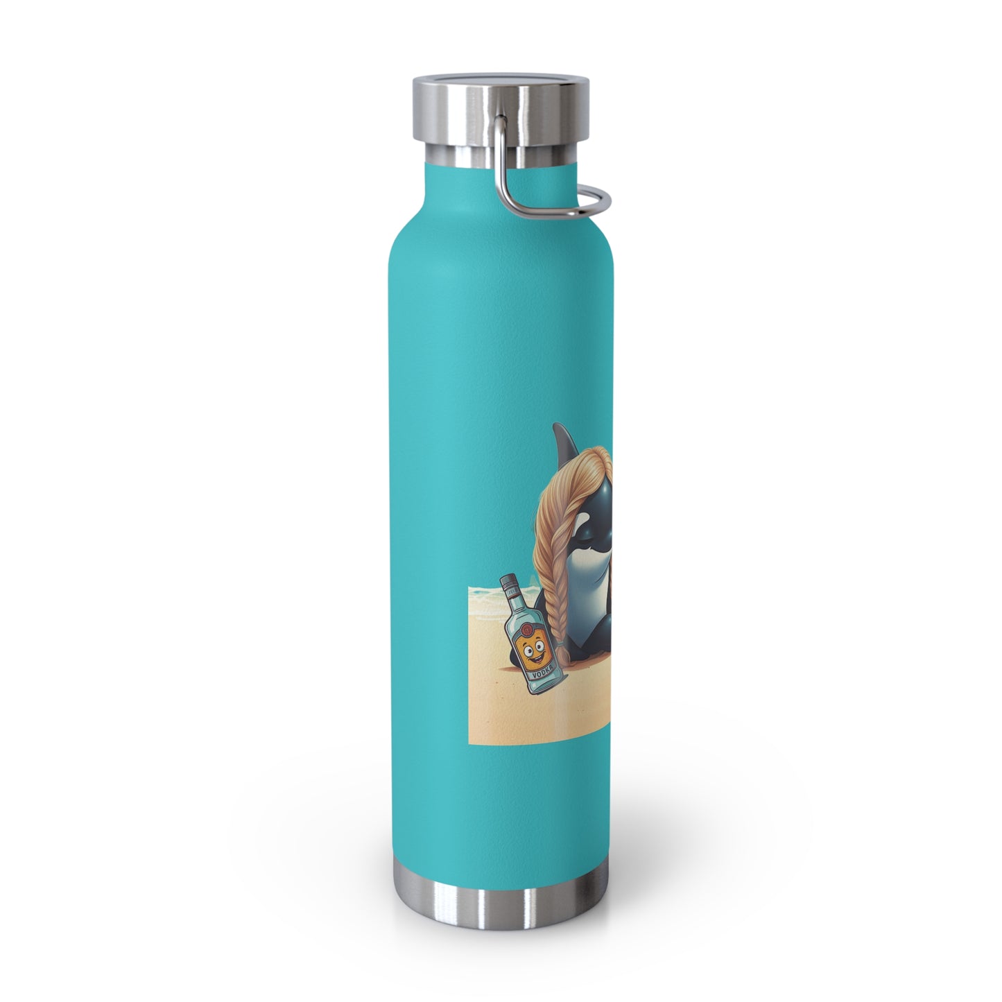 Vibin' Copper Vacuum Insulated Bottle, 22oz
