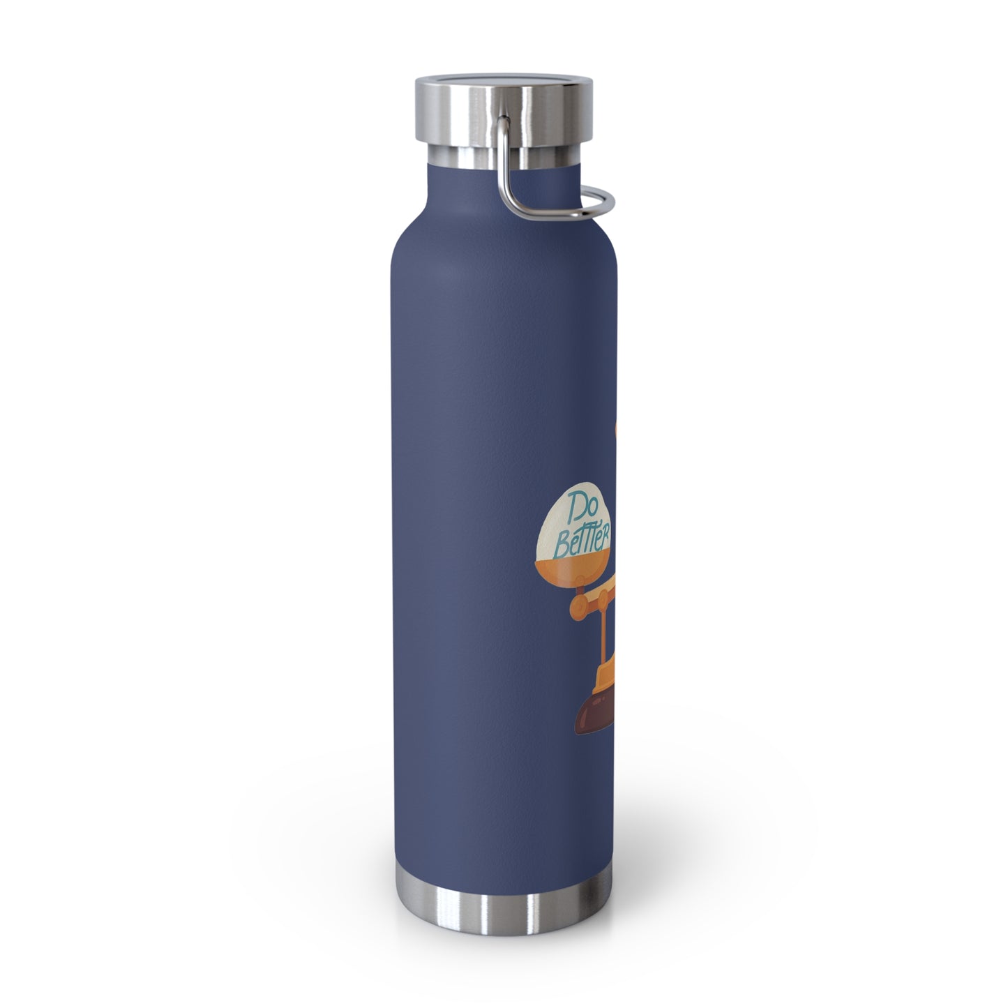 Do Better, Be Better Copper Vacuum Insulated Bottle, 22oz