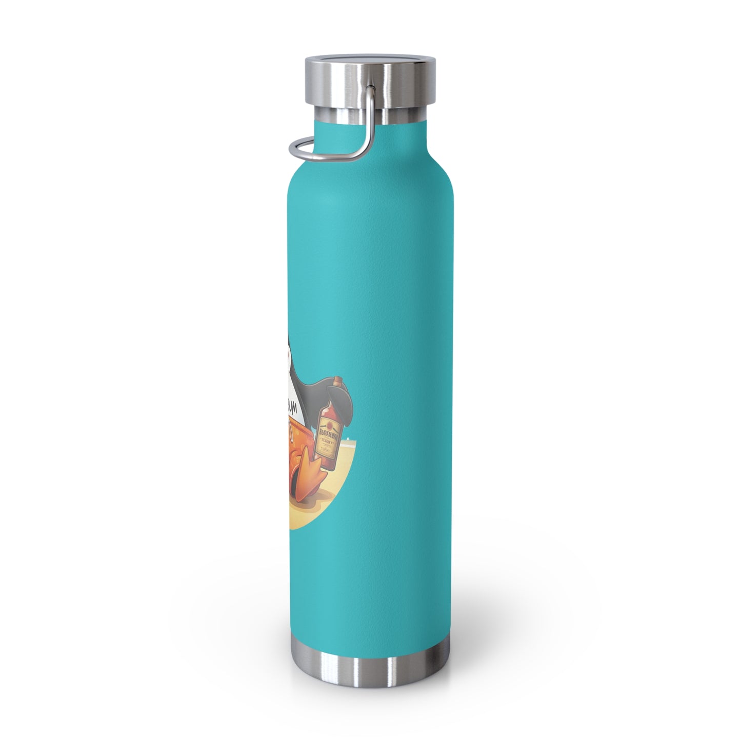 Rum Bum Copper Vacuum Insulated Bottle, 22oz