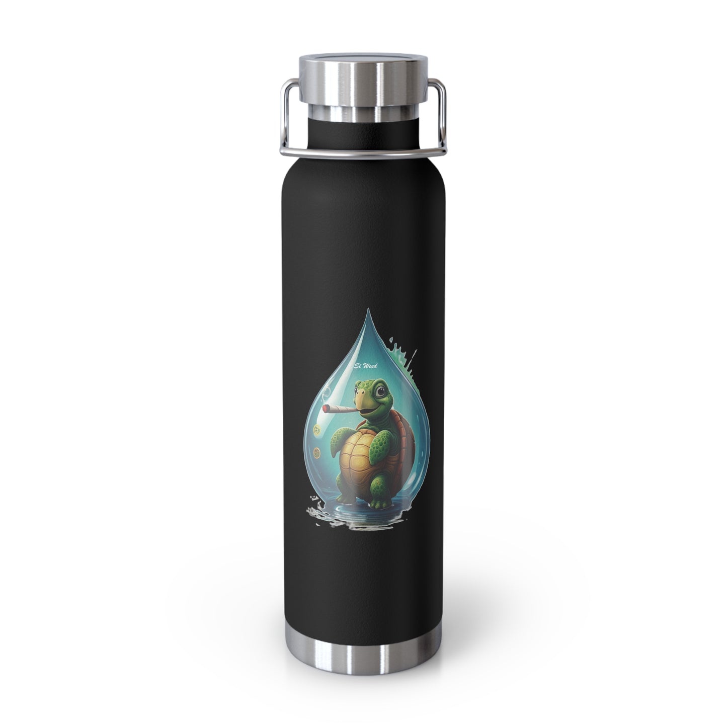 Si Weed Copper Vacuum Insulated Bottle, 22oz
