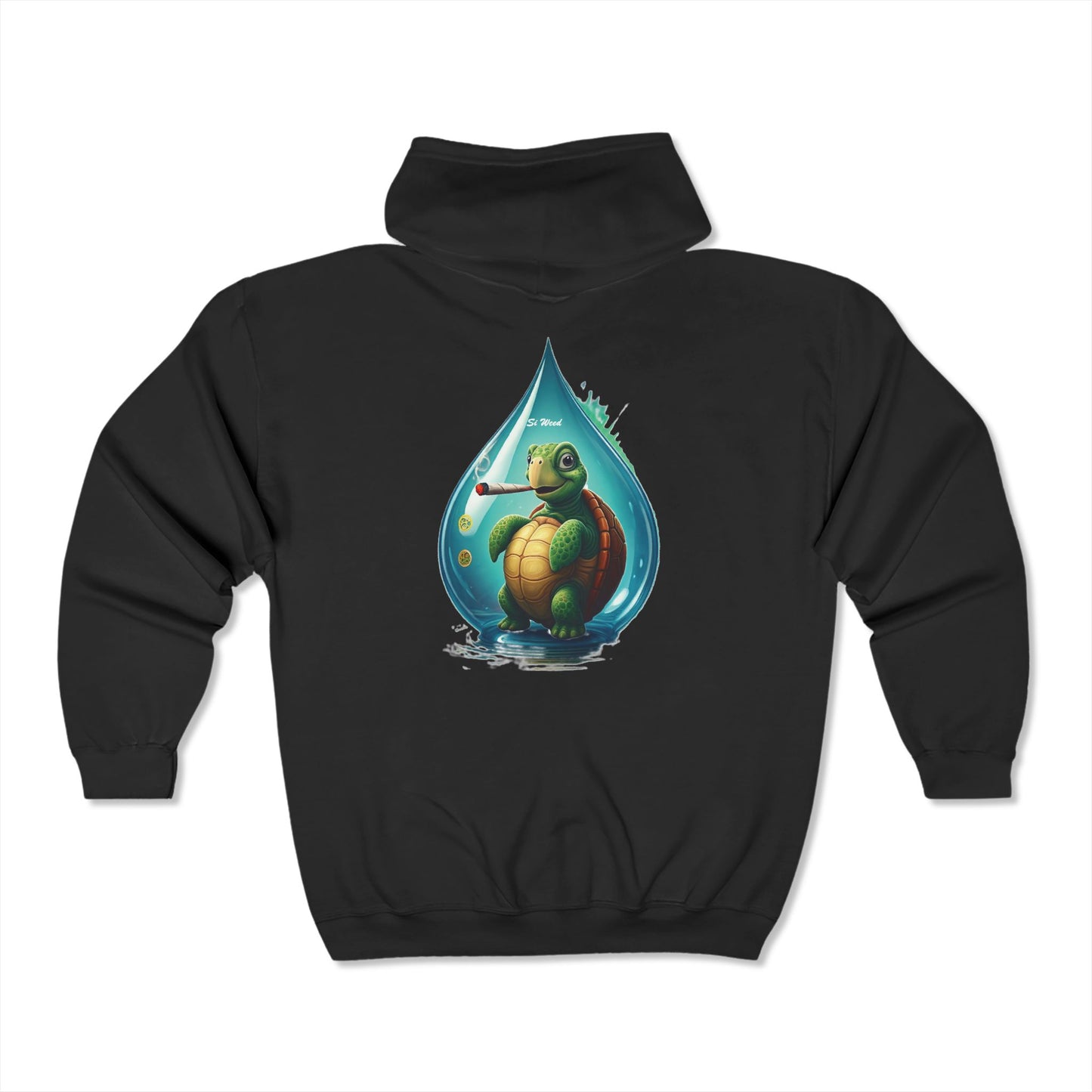 Si Weed Unisex Heavy Blend™ Full Zip Hooded Sweatshirt