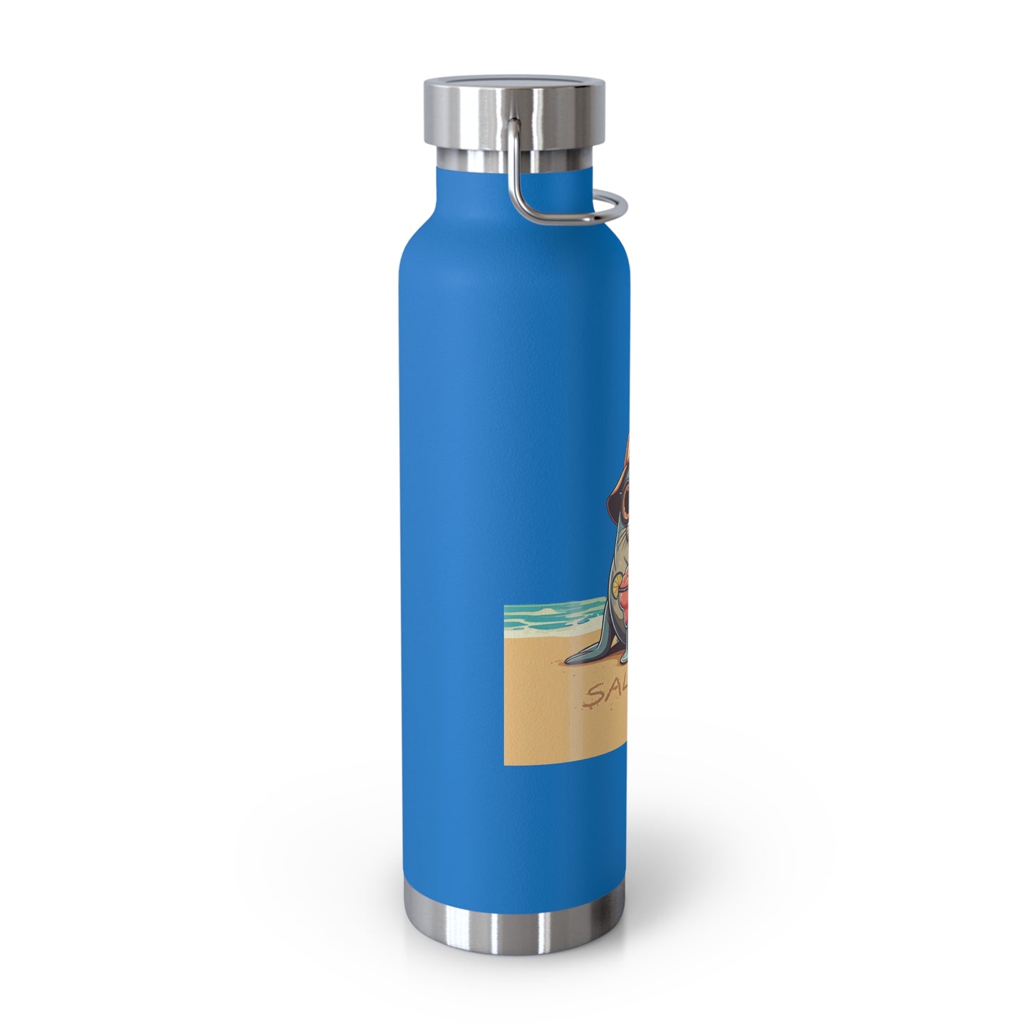 Salt Life Copper Vacuum Insulated Bottle, 22oz