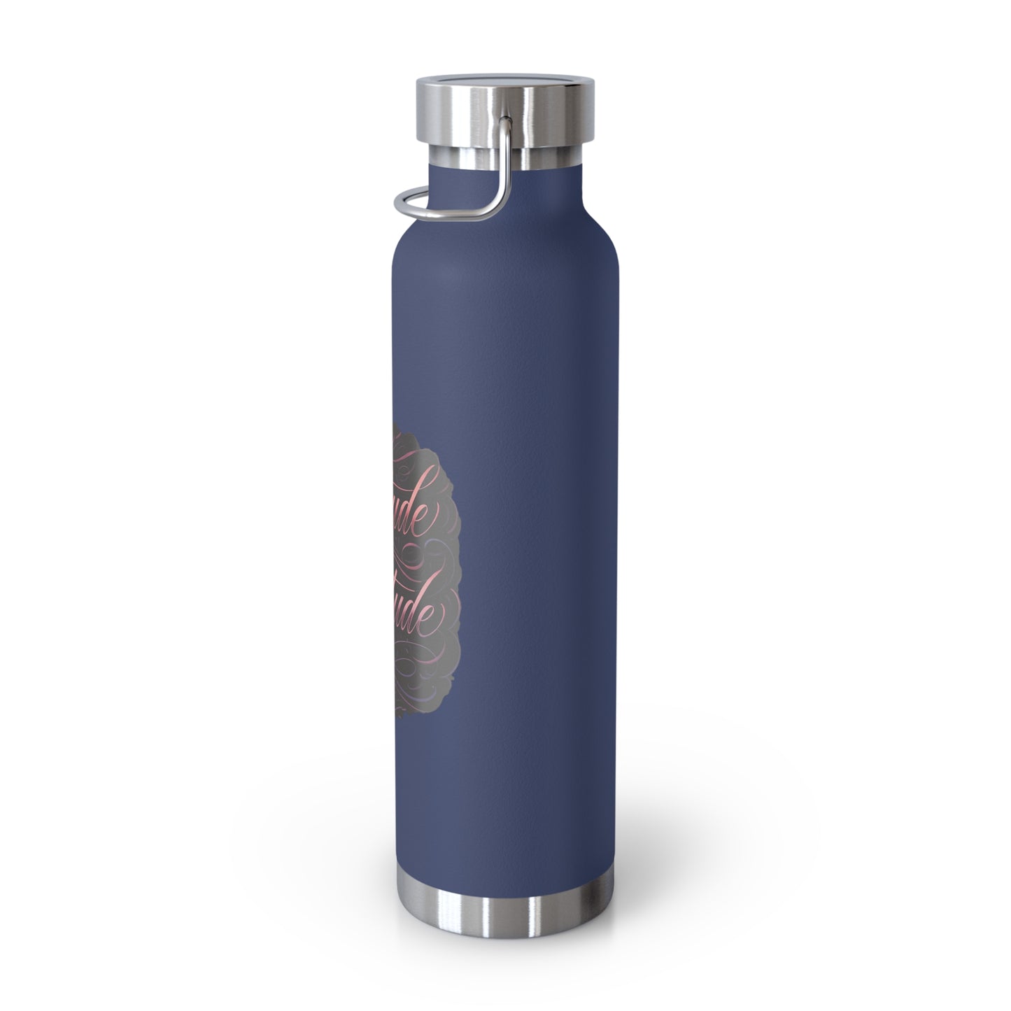 Attitude of Gratitude Copper Vacuum Insulated Bottle, 22oz