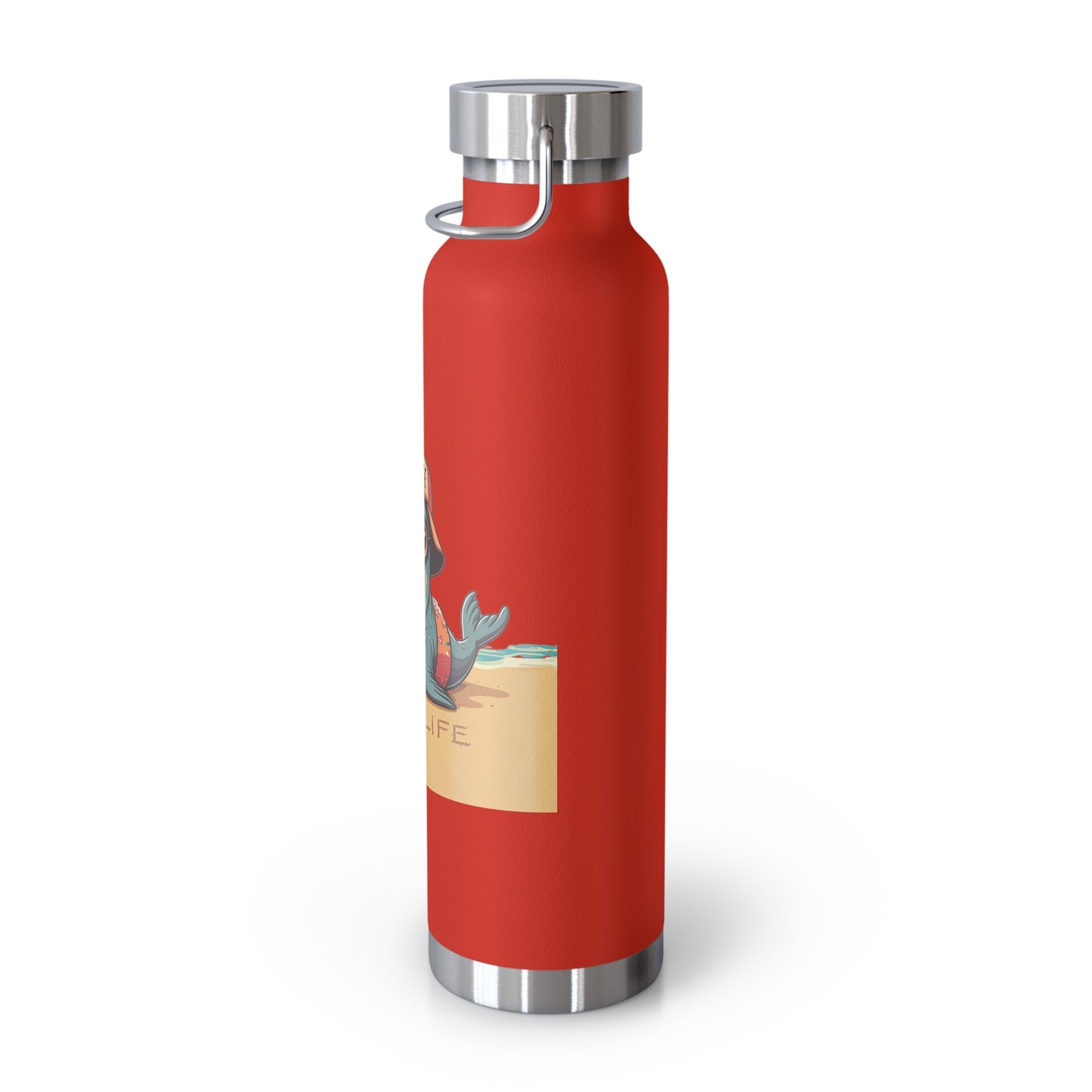 Salt Life Copper Vacuum Insulated Bottle, 22oz
