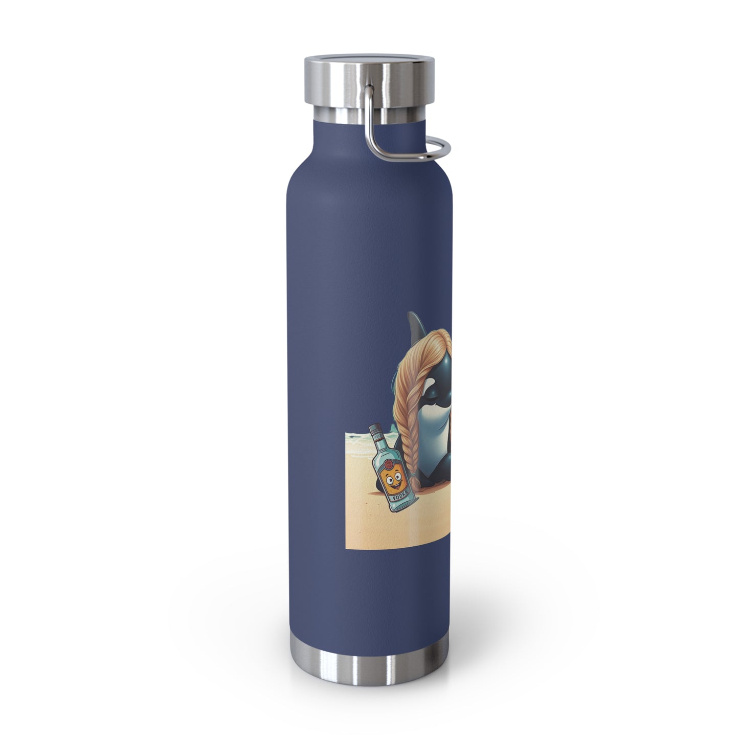 Vibin' Copper Vacuum Insulated Bottle, 22oz