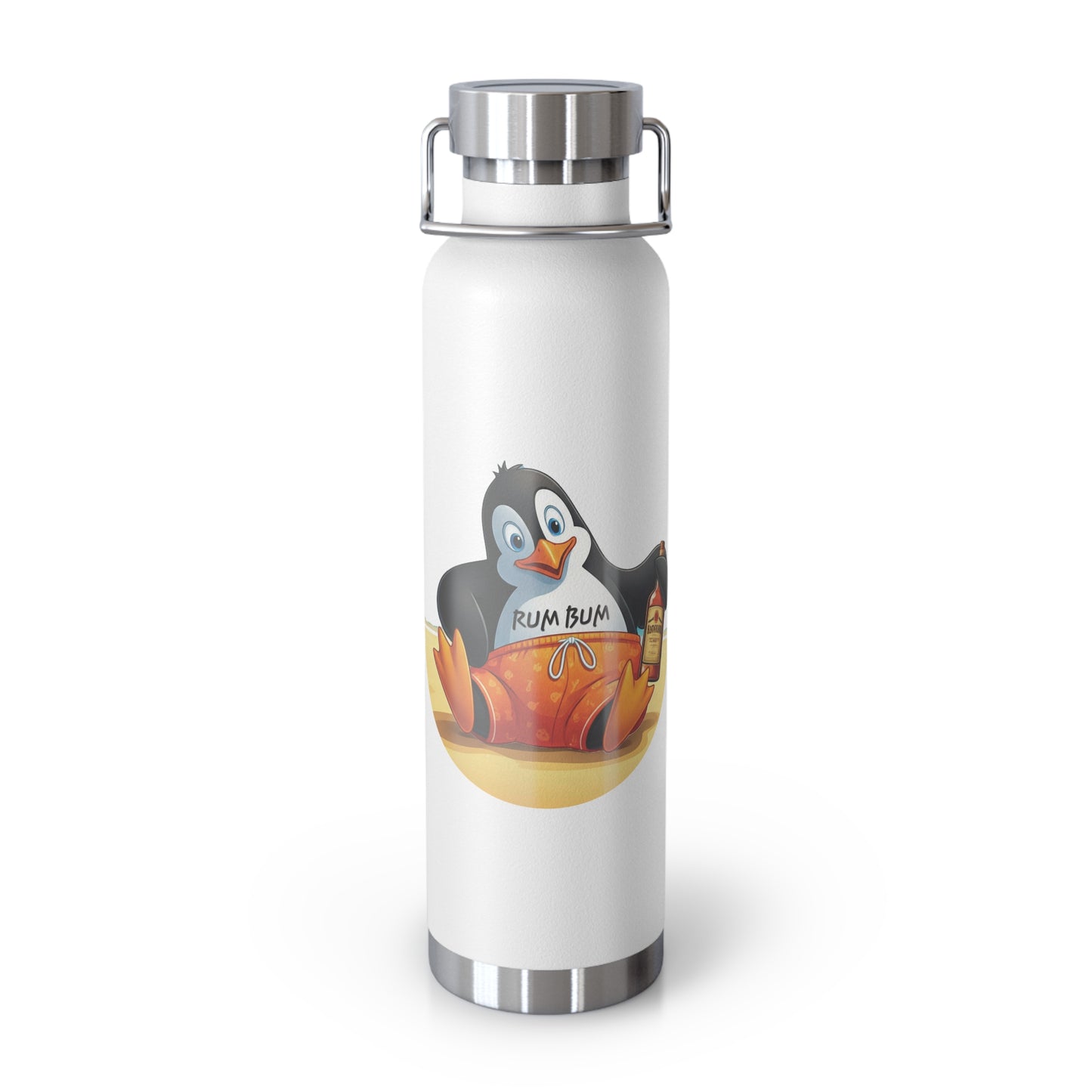 Rum Bum Copper Vacuum Insulated Bottle, 22oz