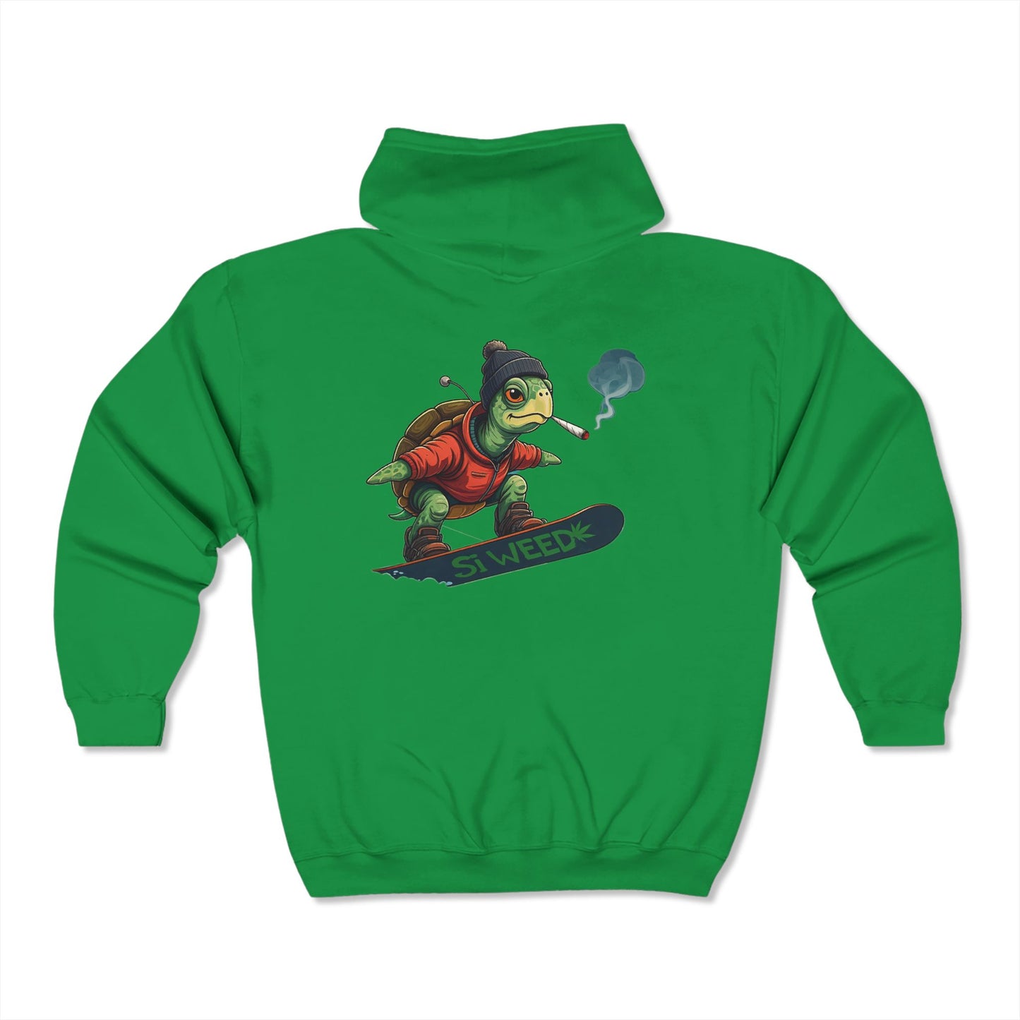 Si Weed Winter Edition Unisex Heavy Blend™ Full Zip Hooded Sweatshirt