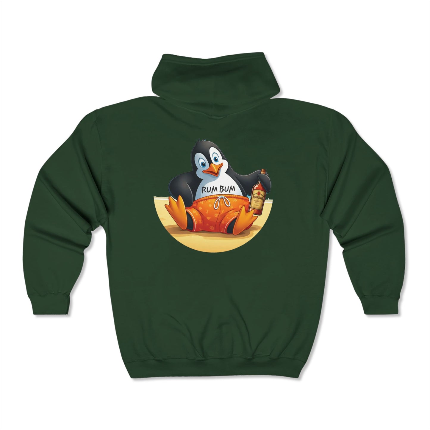 Rum Bum Unisex Heavy Blend™ Full Zip Hooded Sweatshirt