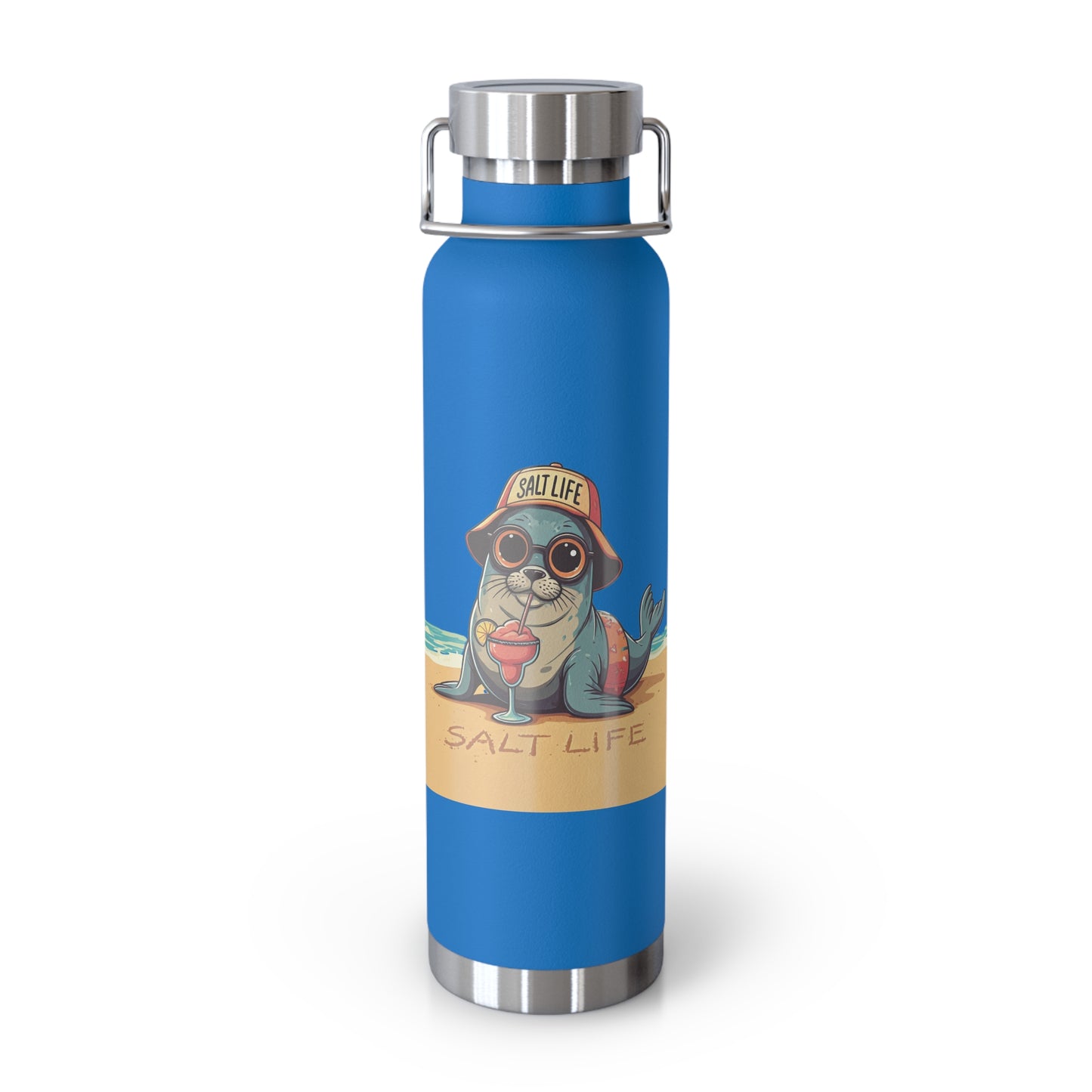 Salt Life Copper Vacuum Insulated Bottle, 22oz