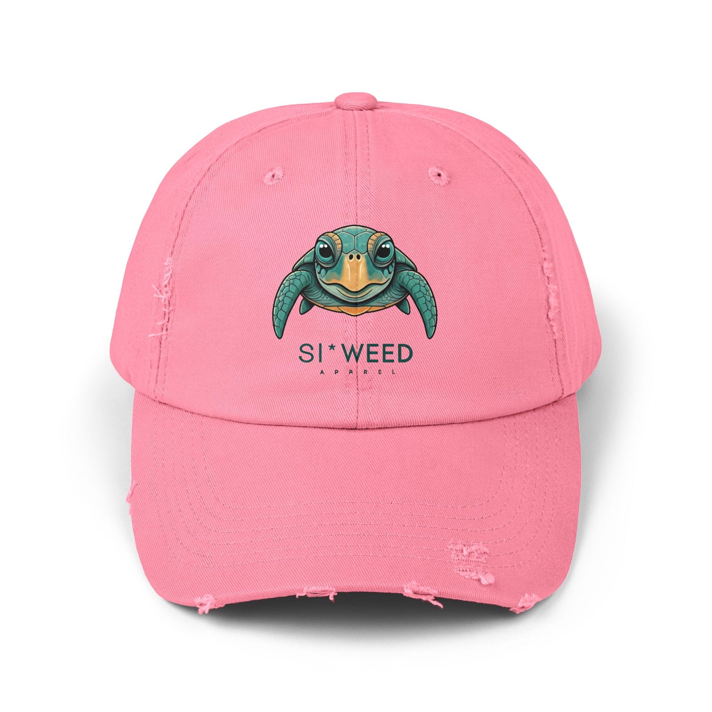 Si Weed Apparel Unisex Distressed Cap