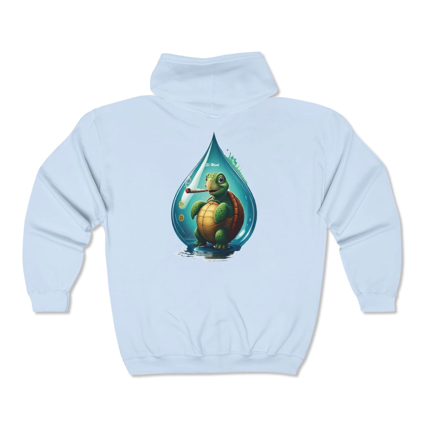 Si Weed Unisex Heavy Blend™ Full Zip Hooded Sweatshirt