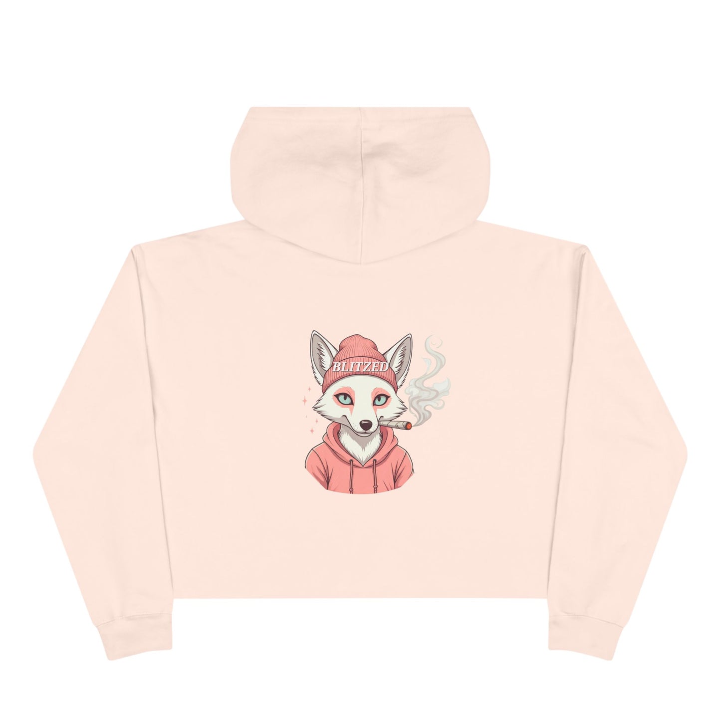 Blitzed Crop Hoodie