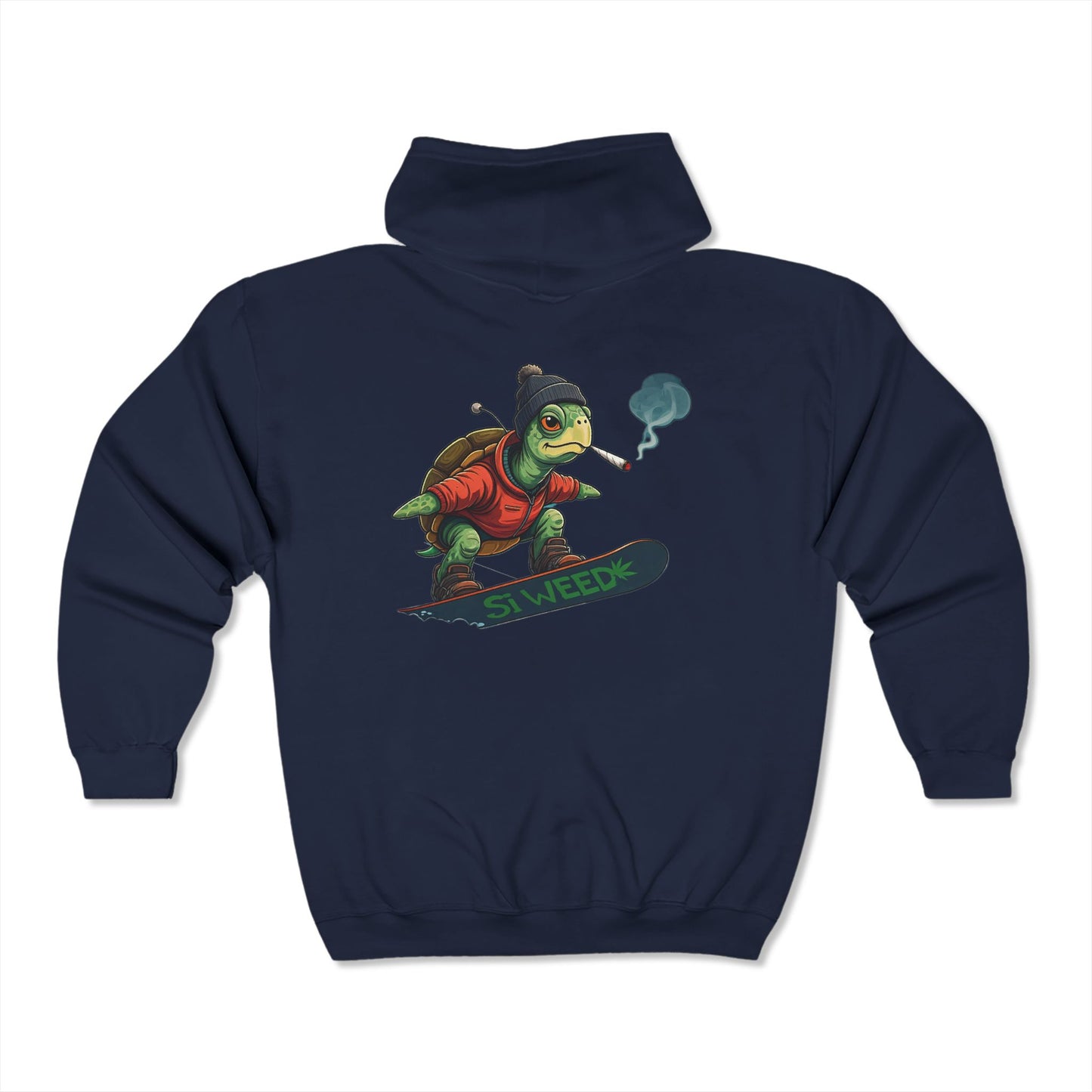 Si Weed Winter Edition Unisex Heavy Blend™ Full Zip Hooded Sweatshirt
