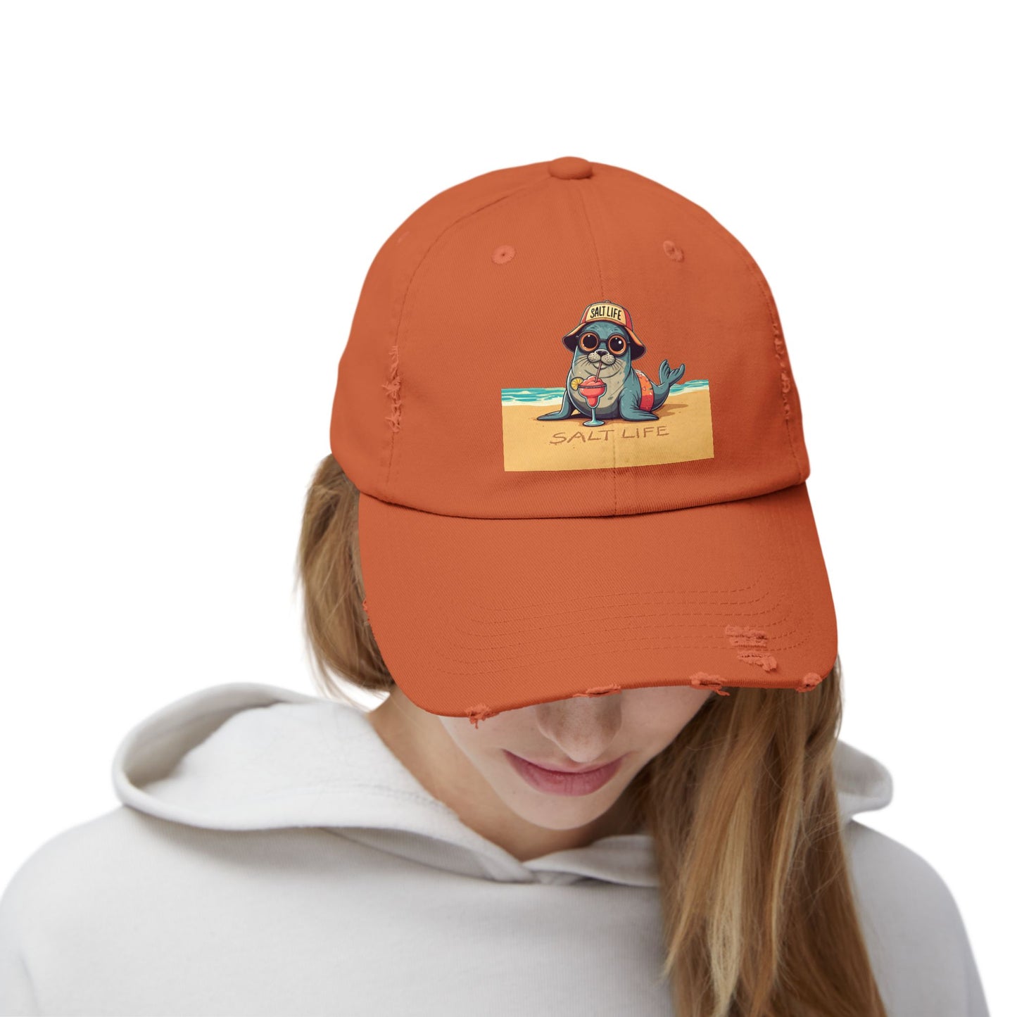 Salt Life Unisex Distressed Cap