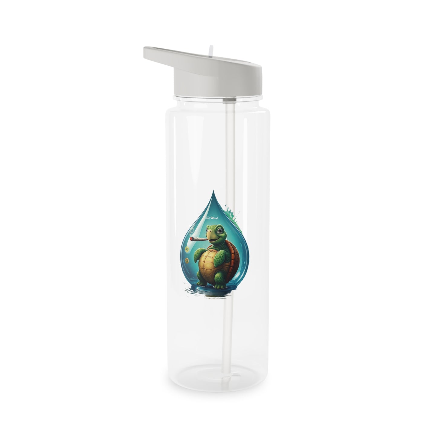 Si Weed Tritan Water Bottle