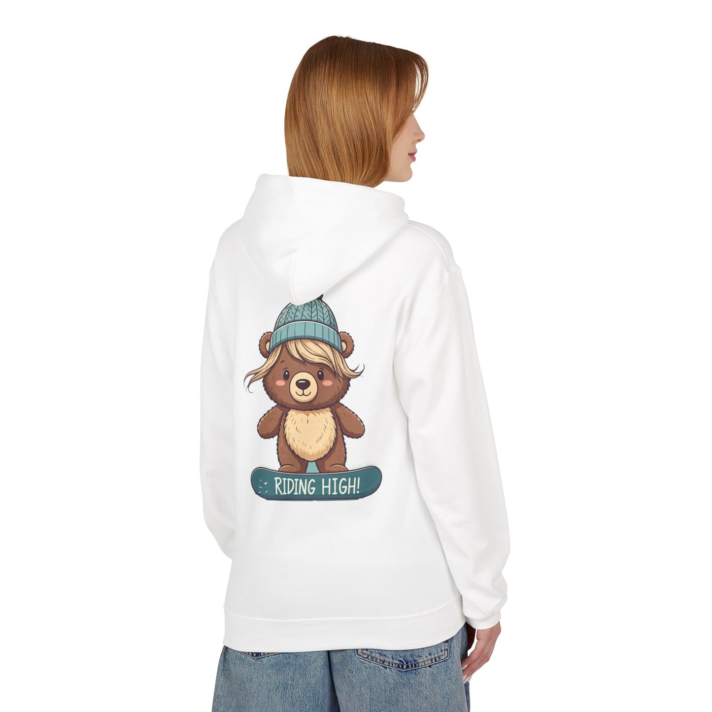 Riding High Lilly Bear Edition Unisex Midweight Softstyle Fleece Hoodie
