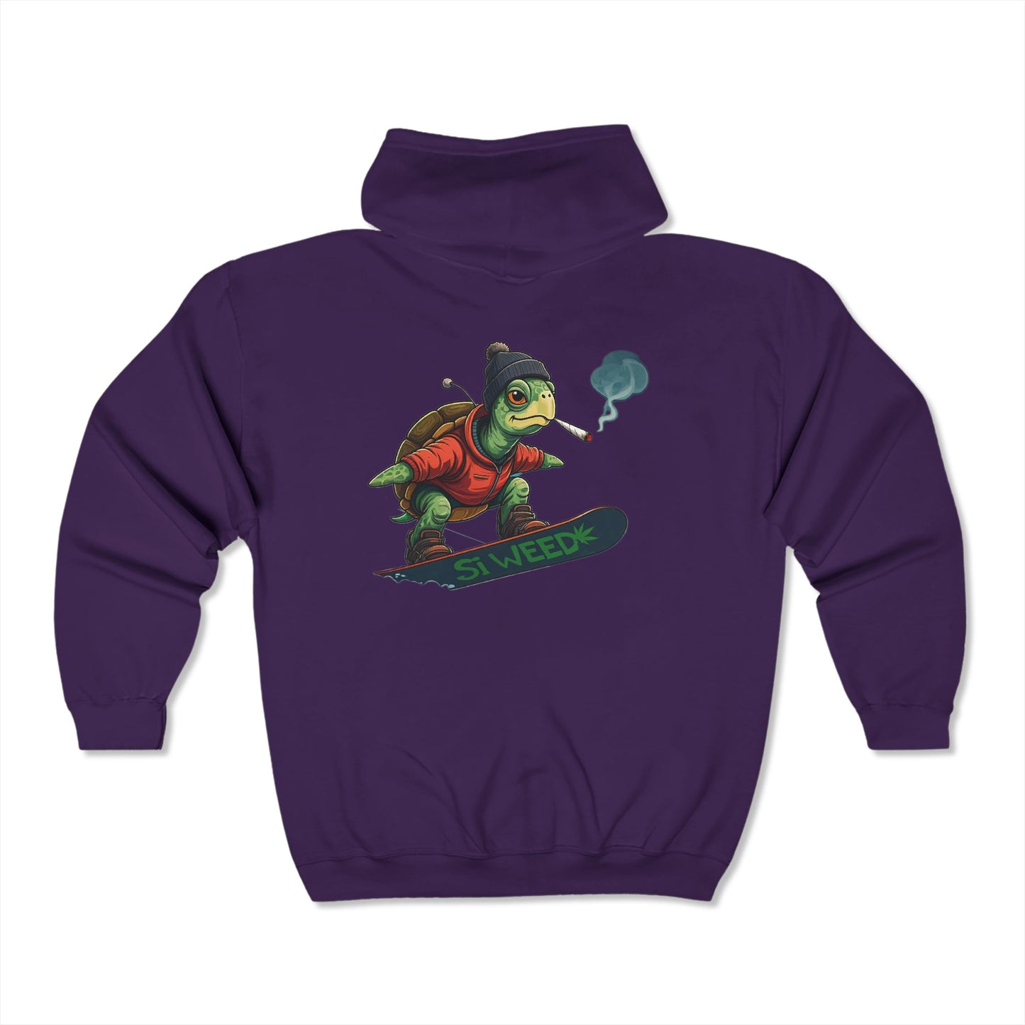 Si Weed Winter Edition Unisex Heavy Blend™ Full Zip Hooded Sweatshirt