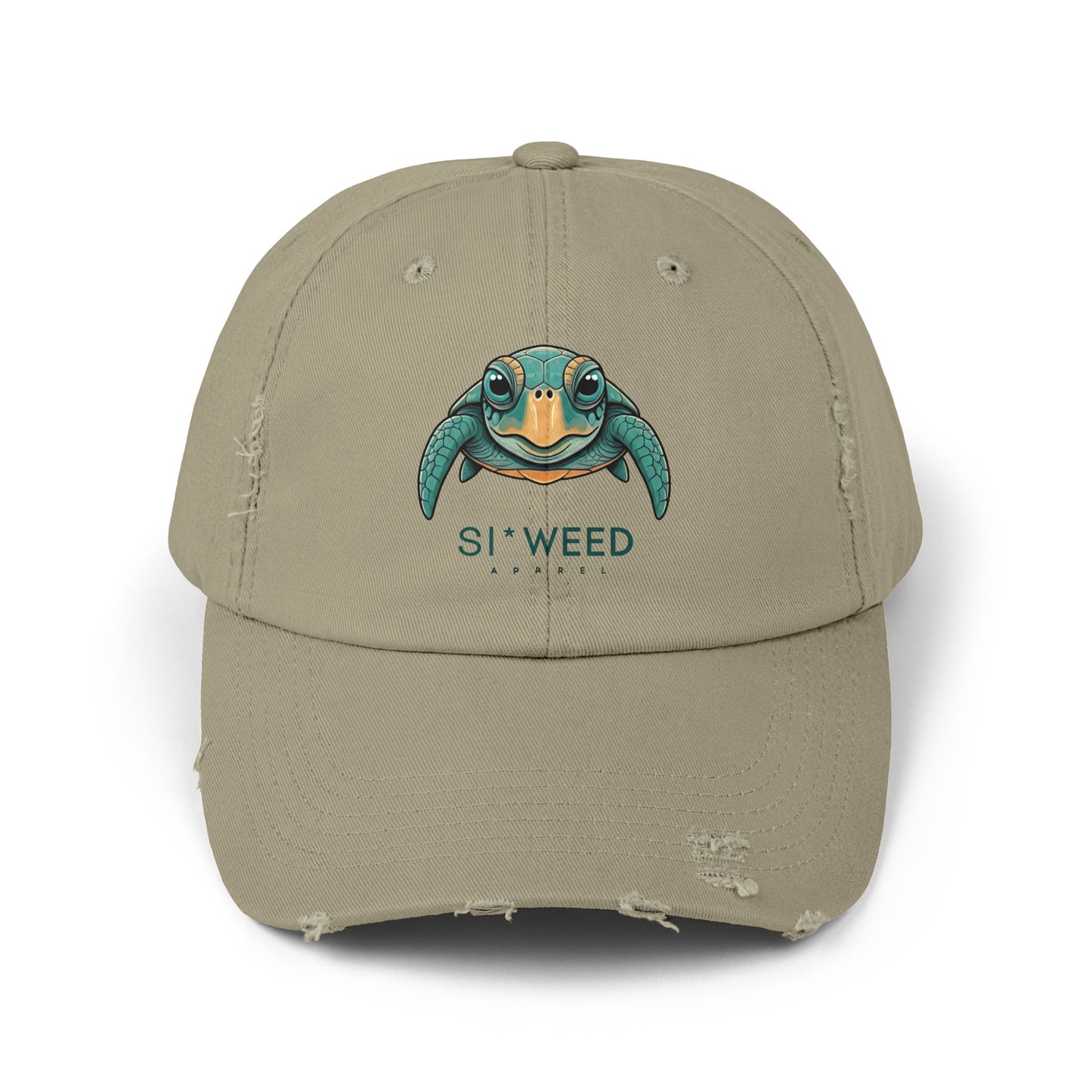 Si Weed Apparel Unisex Distressed Cap