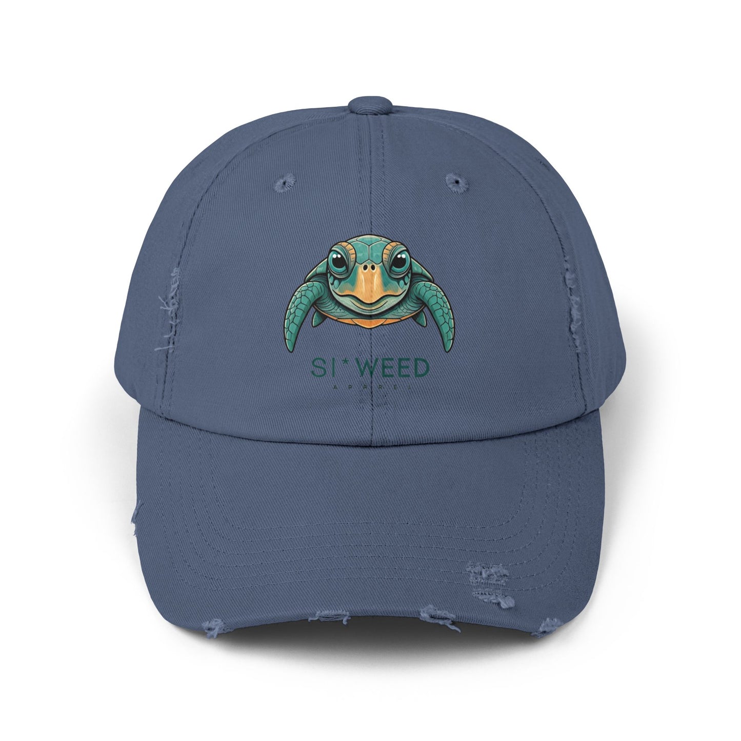 Si Weed Apparel Unisex Distressed Cap