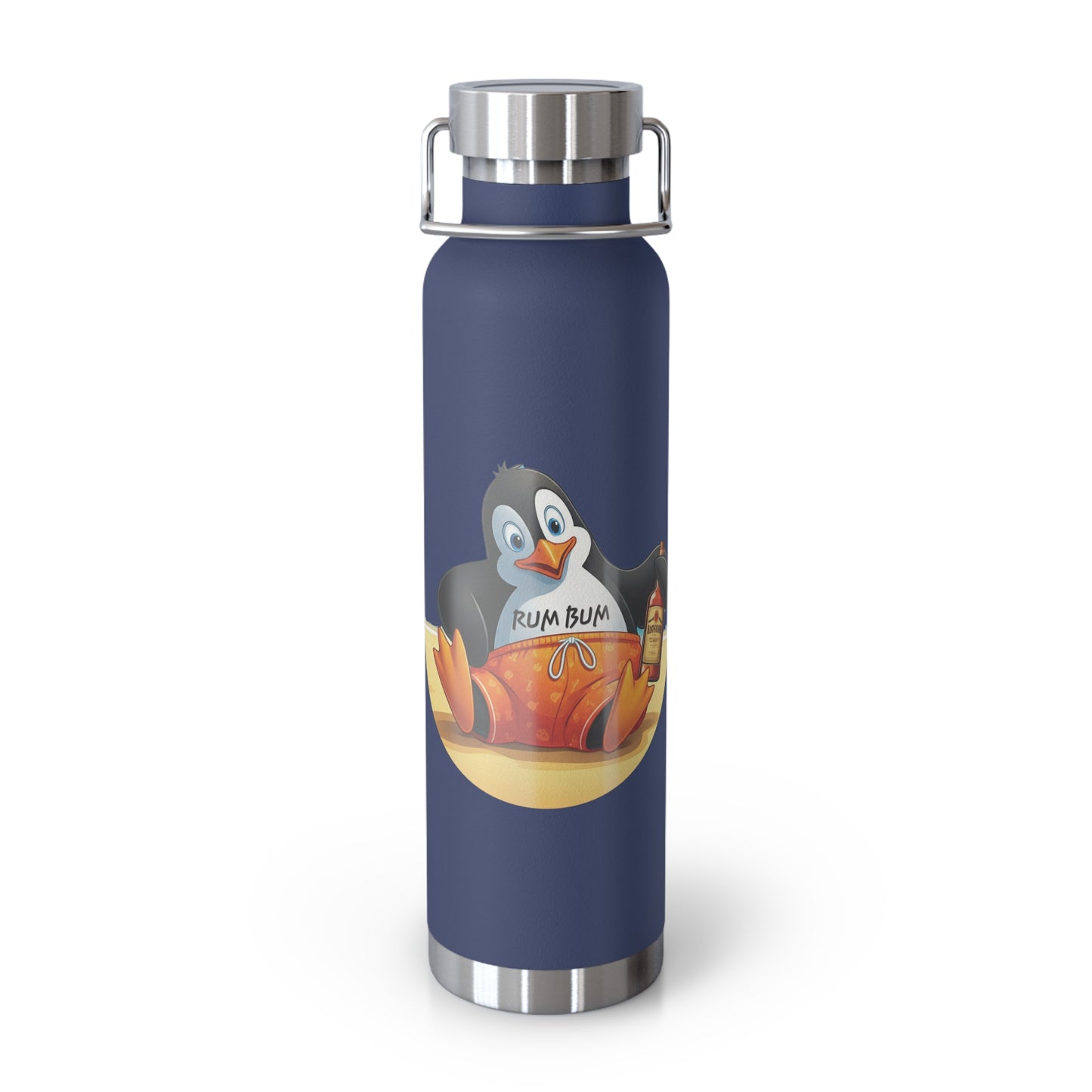 Rum Bum Copper Vacuum Insulated Bottle, 22oz