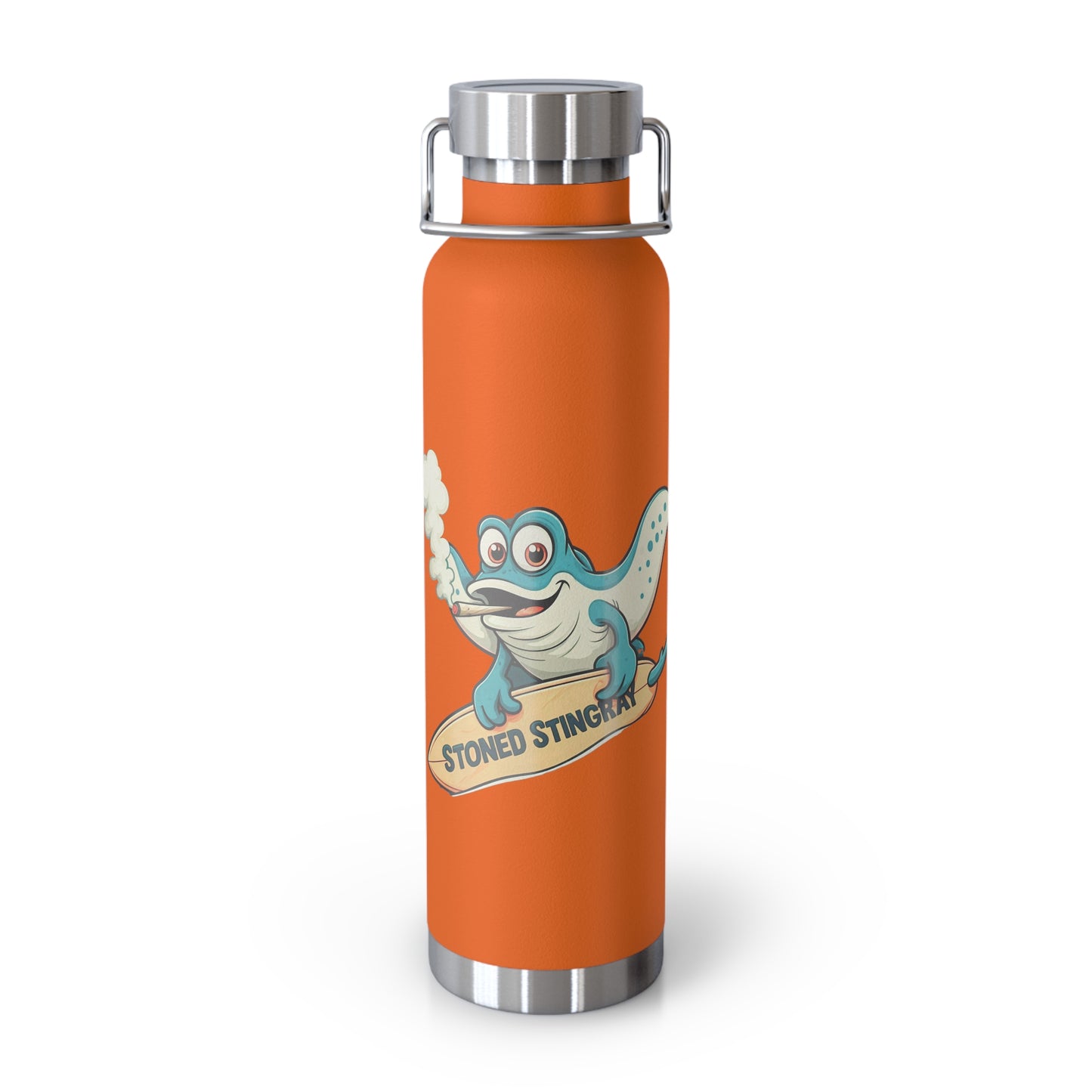Stoned Stingray Copper Vacuum Insulated Bottle, 22oz