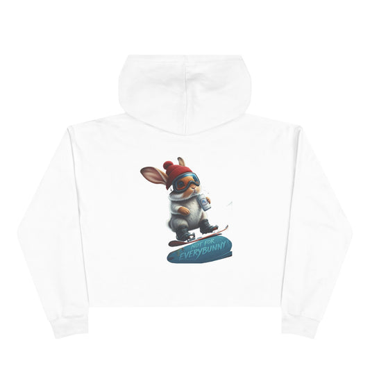 Not for Everybunny - Crop Hoodie