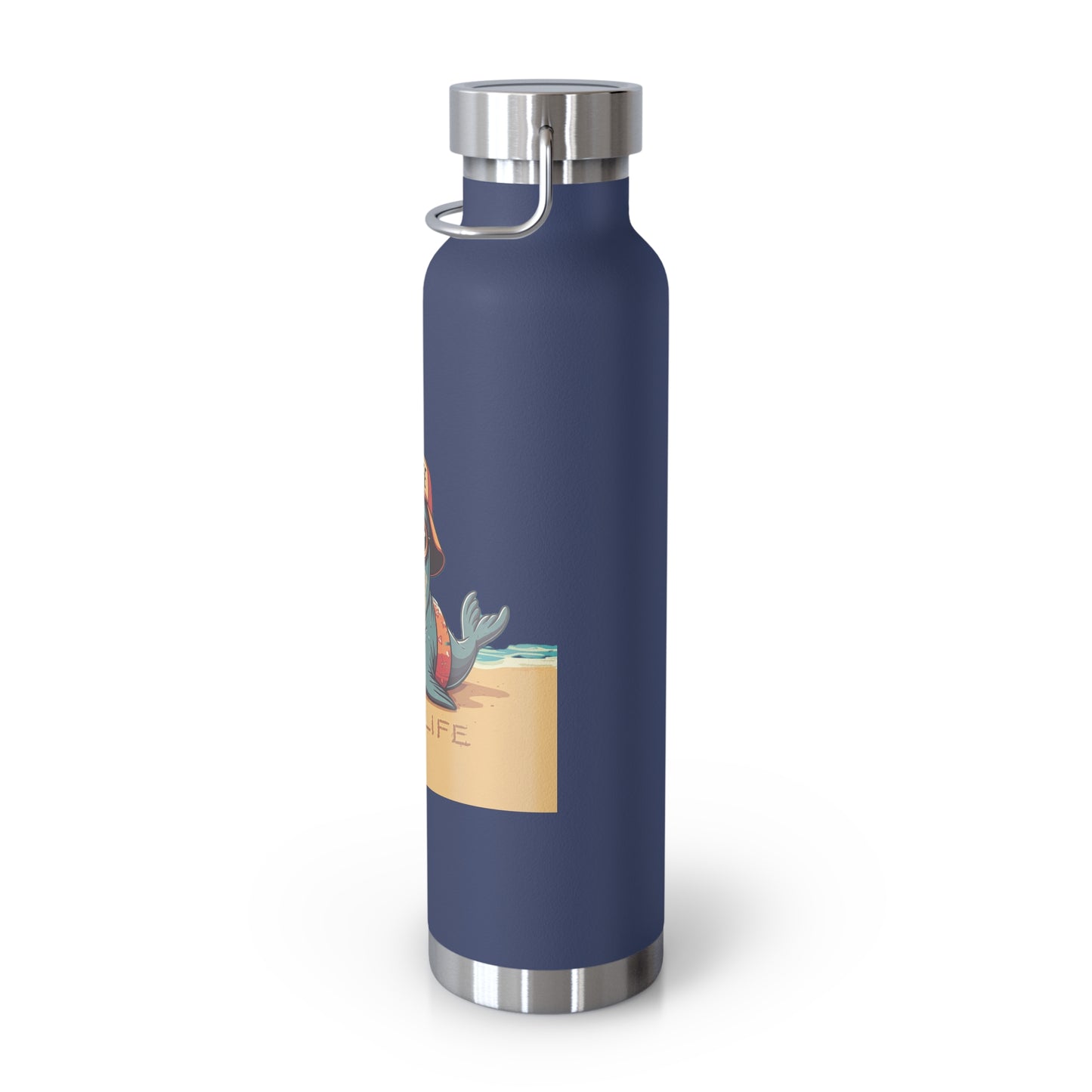 Salt Life Copper Vacuum Insulated Bottle, 22oz