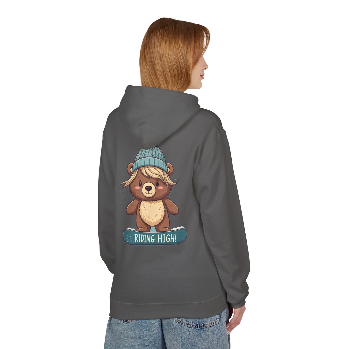 Riding High Lilly Bear Edition Unisex Midweight Softstyle Fleece Hoodie