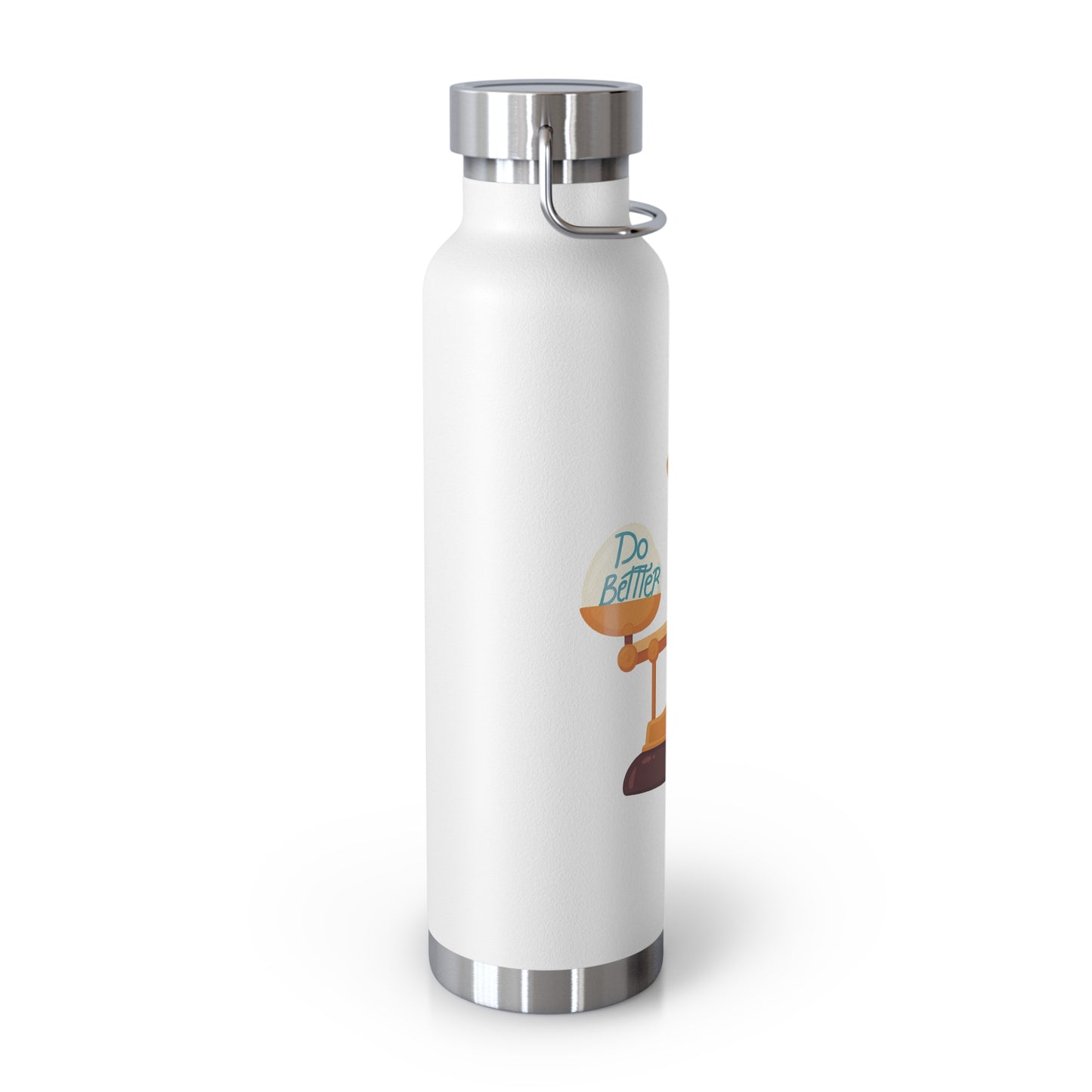 Do Better, Be Better Copper Vacuum Insulated Bottle, 22oz