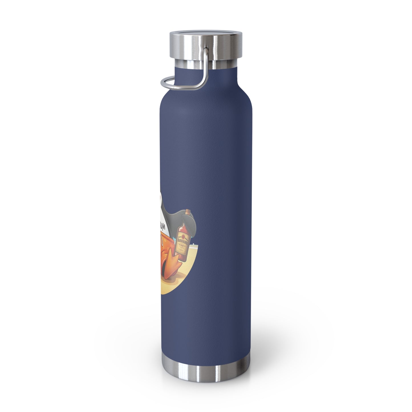 Rum Bum Copper Vacuum Insulated Bottle, 22oz