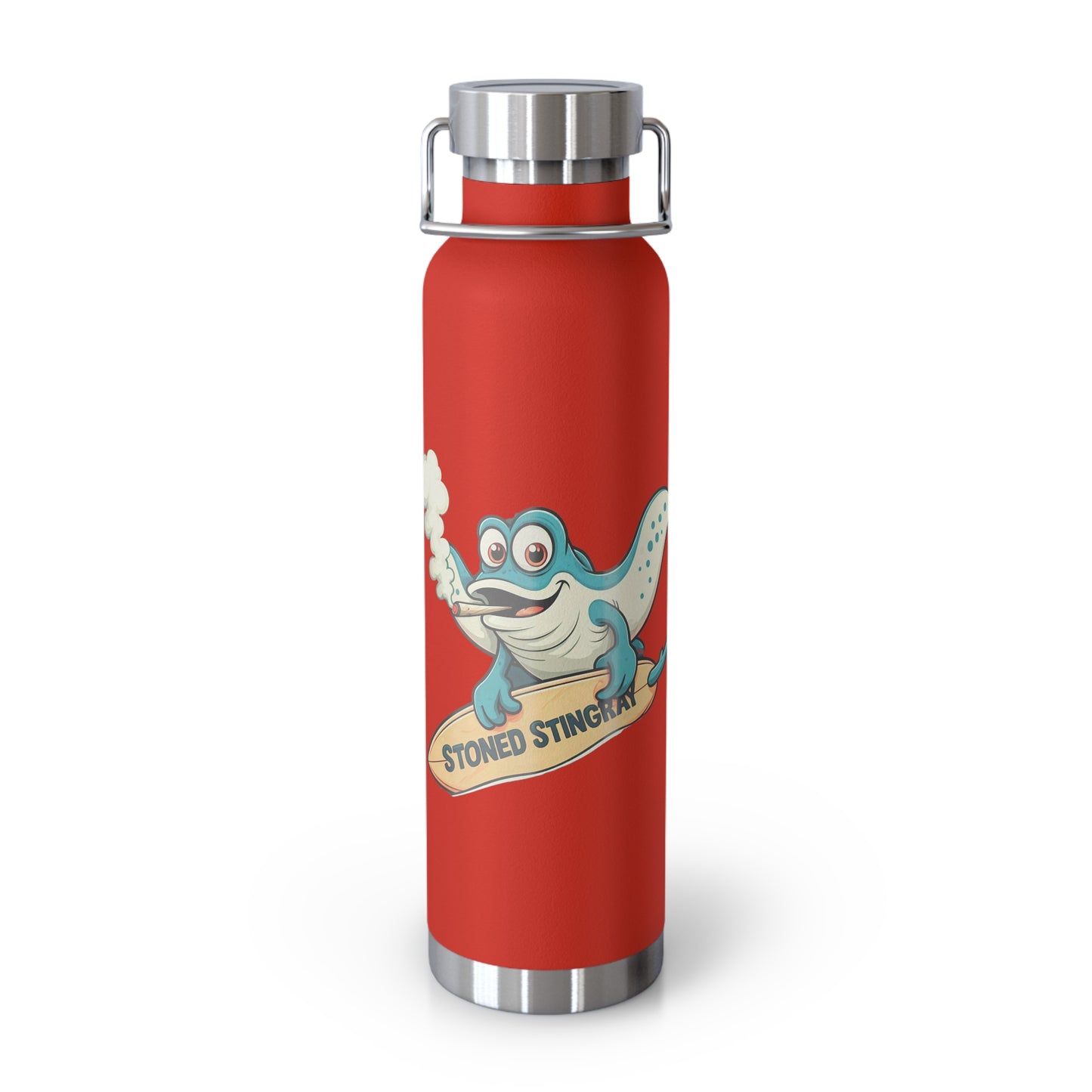 Stoned Stingray Copper Vacuum Insulated Bottle, 22oz